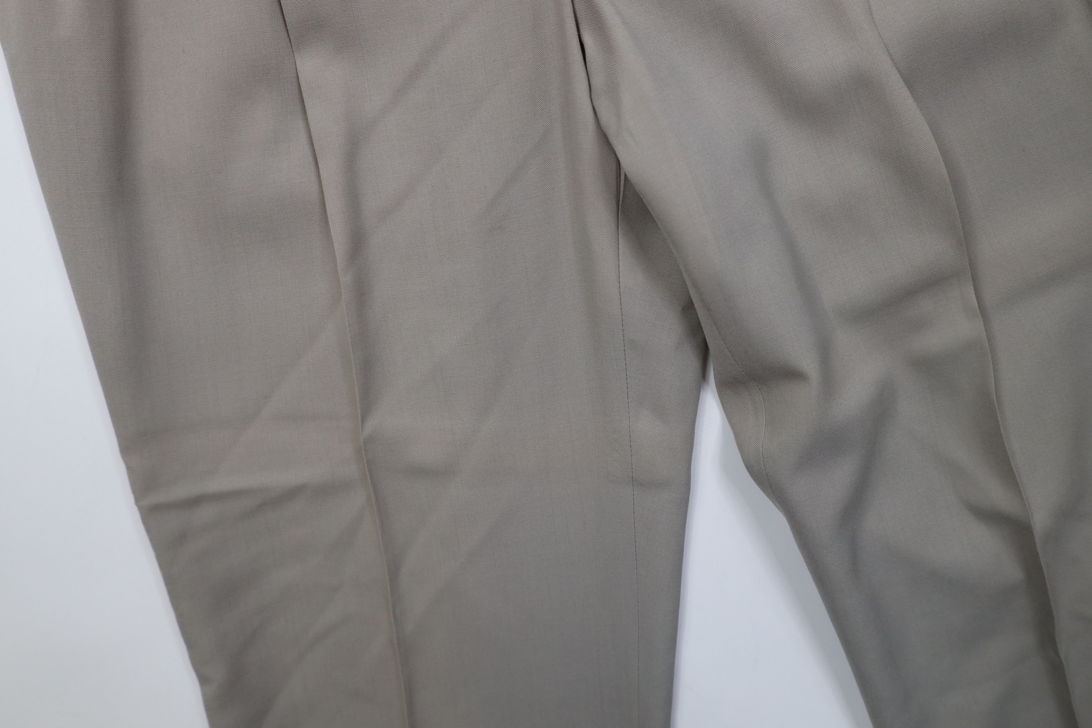 Christian Dior Monsieur Vintage 90s Christian Dior Wool Wide Leg Chino Pants USA Size US 32 / EU 48 - 6 Thumbnail