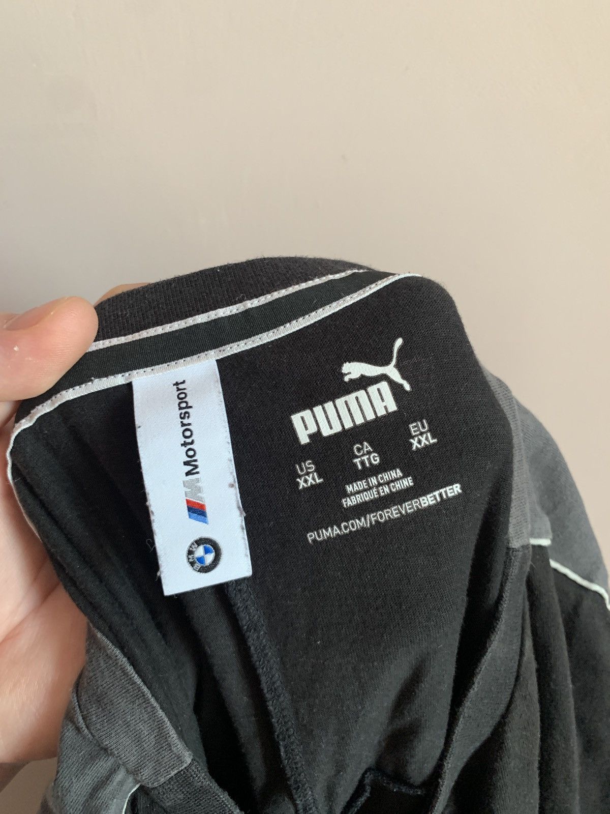 Formula 1 BMW Racing Motorsport T Shirt Puma Formula 1 Black Size XXL Size US XL / EU 56 / 4 - 6 Thumbnail