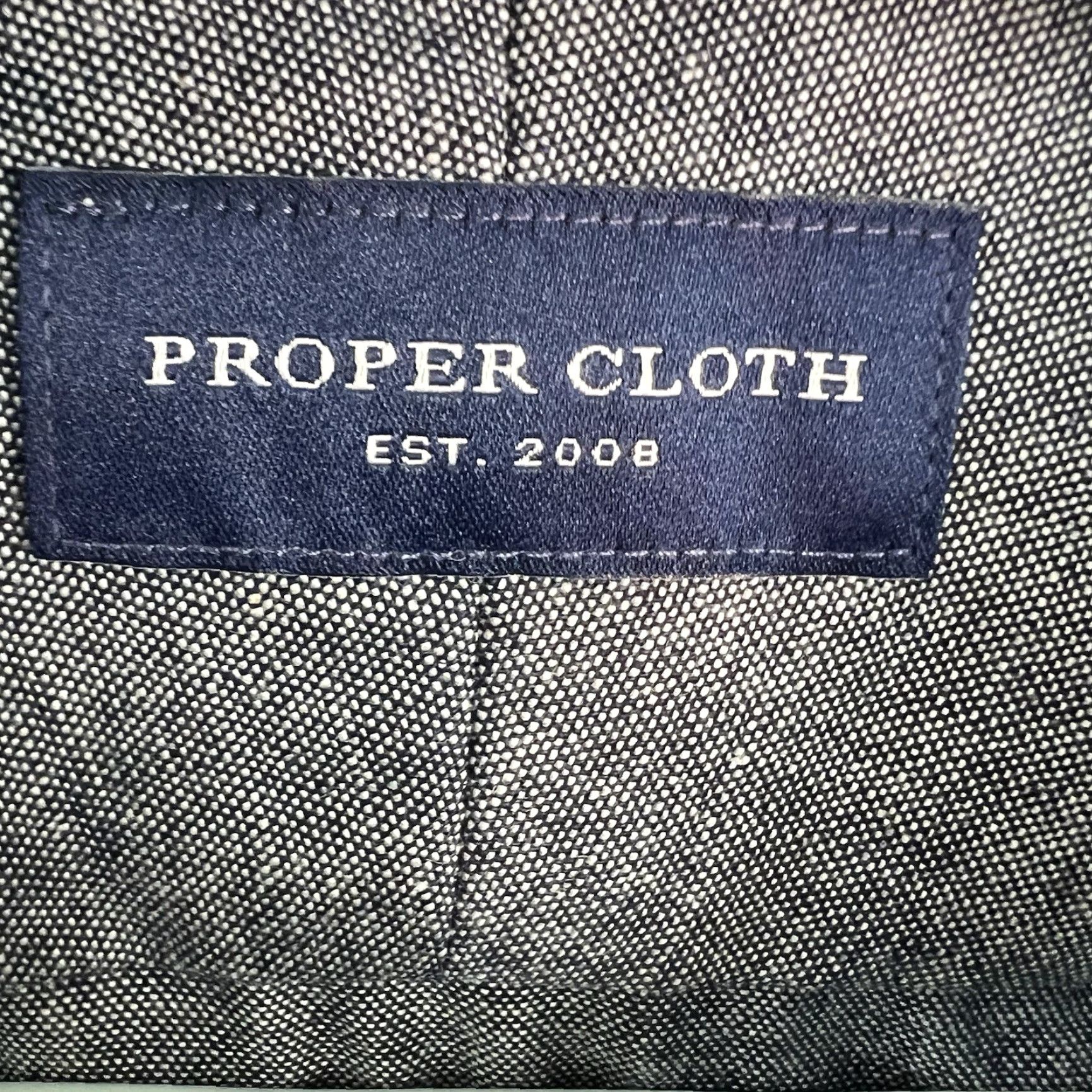 CLOT Cloth Proper Solid Woven Button-Down Shirt Men's 4XL Gray Cotton Solid Button-Up Regula r Fit Long Sleeve Casual Classic Designer Cowboy Dad Sportsman Size US XXL / EU 58 / 5 - 6 Thumbnail
