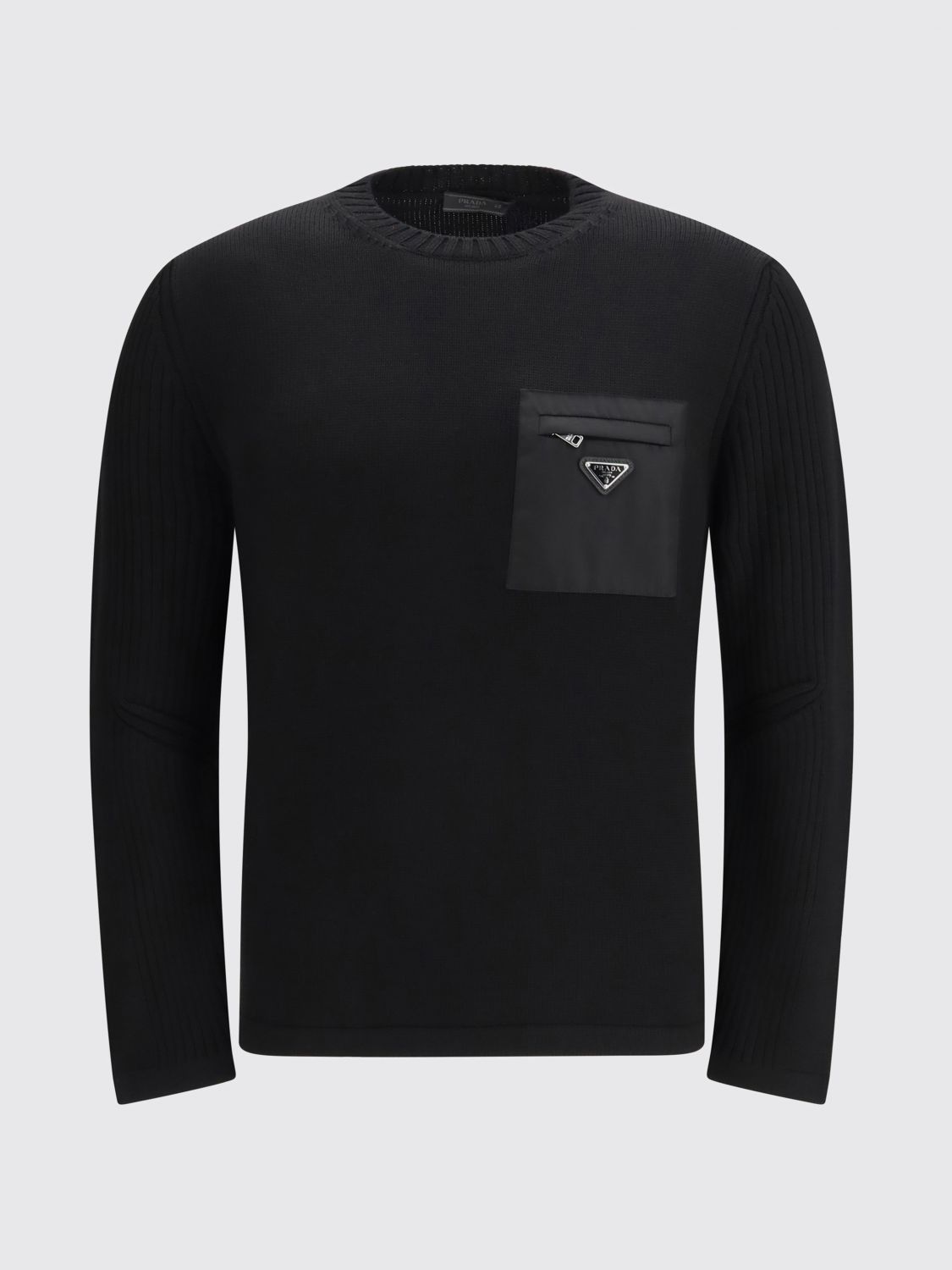 Prada Prada Sweater Men Black Size US XL / EU 56 / 4 - 1 Preview