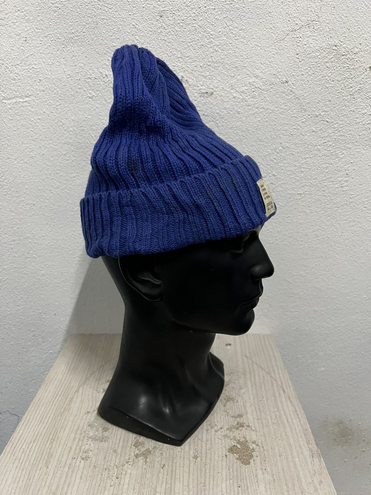 Japanese Brand Japanese Brand Global Work Beanie Hat Size ONE SIZE - 4 Thumbnail