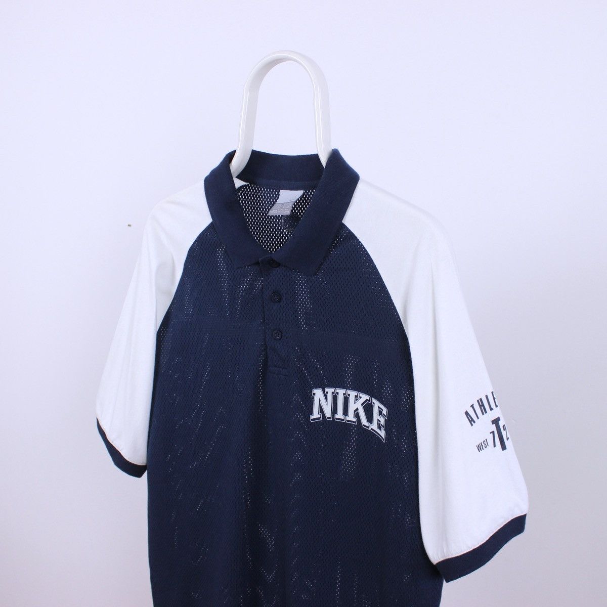 Nike Vintage Nike Polo Short Sleeve Size US XL / EU 56 / 4 - 1 Thumbnail
