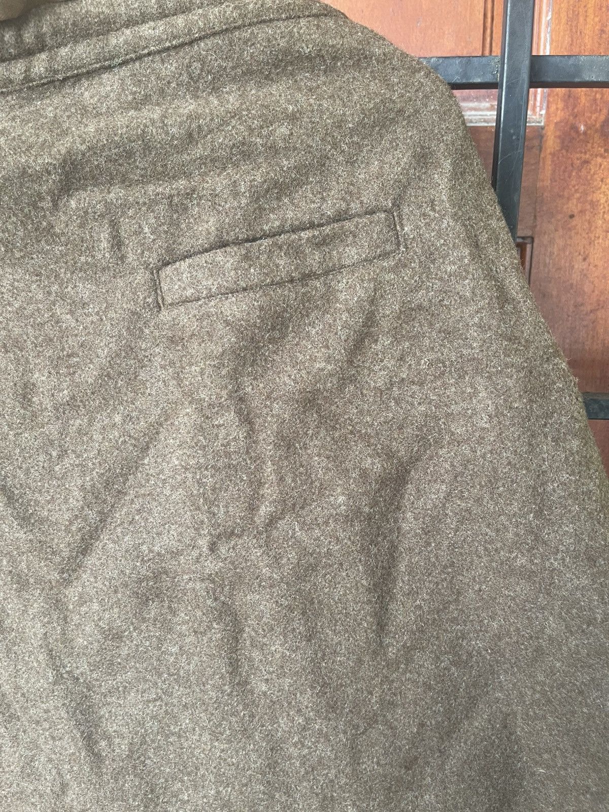 Y's × Yohji Yamamoto Very rare VINTAGE YOHJI YAMAMOTO WOOL MINI SKIRT Size 31" - 9 Thumbnail
