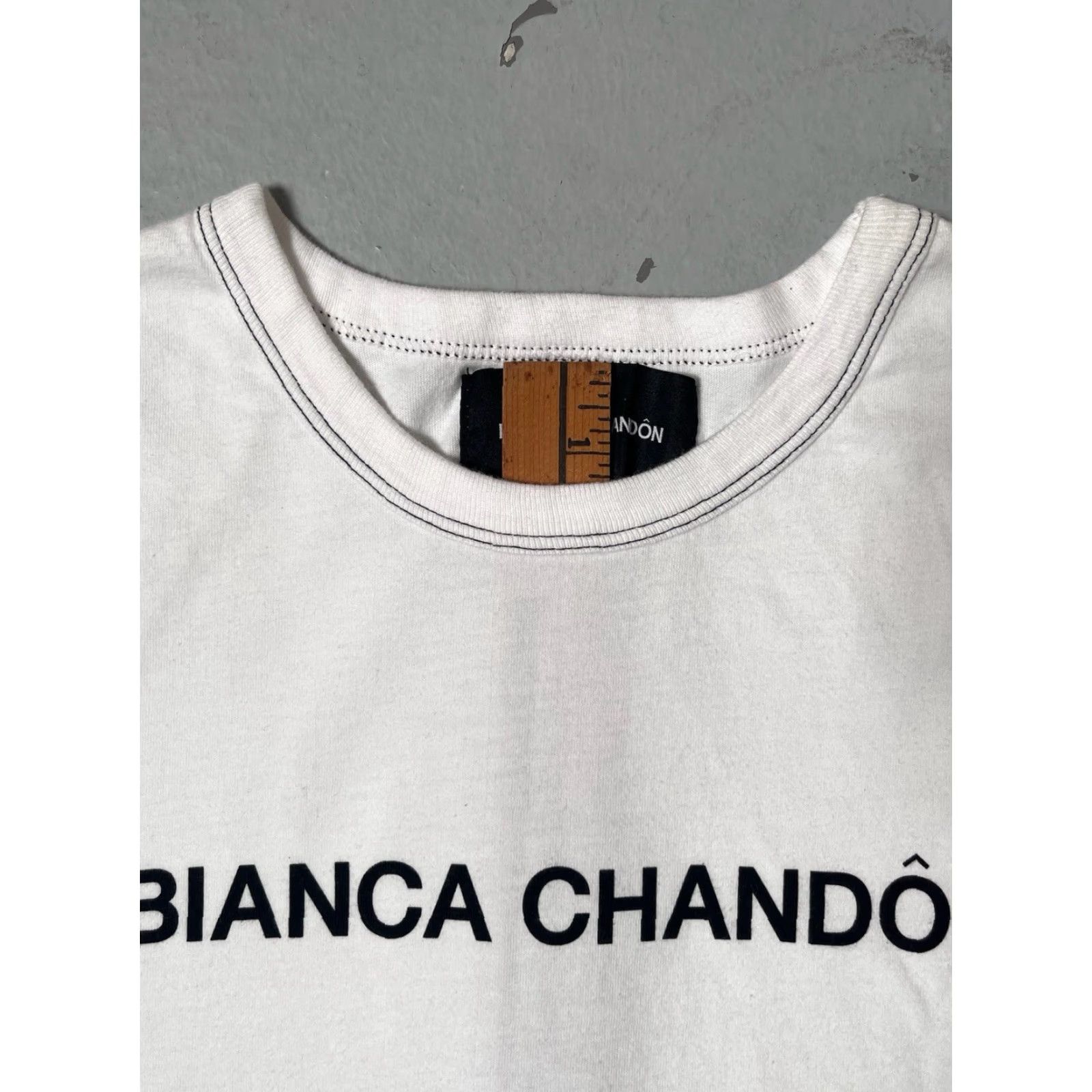 BIANCA CHANDON Bianca Chandon T-Shirt Classic Logo White L Unisex Adults Short Sleeve Made In USA Skateboarding Streetwear Designer Los Angeles Size US L / EU 52-54 / 3 - 2 Thumbnail