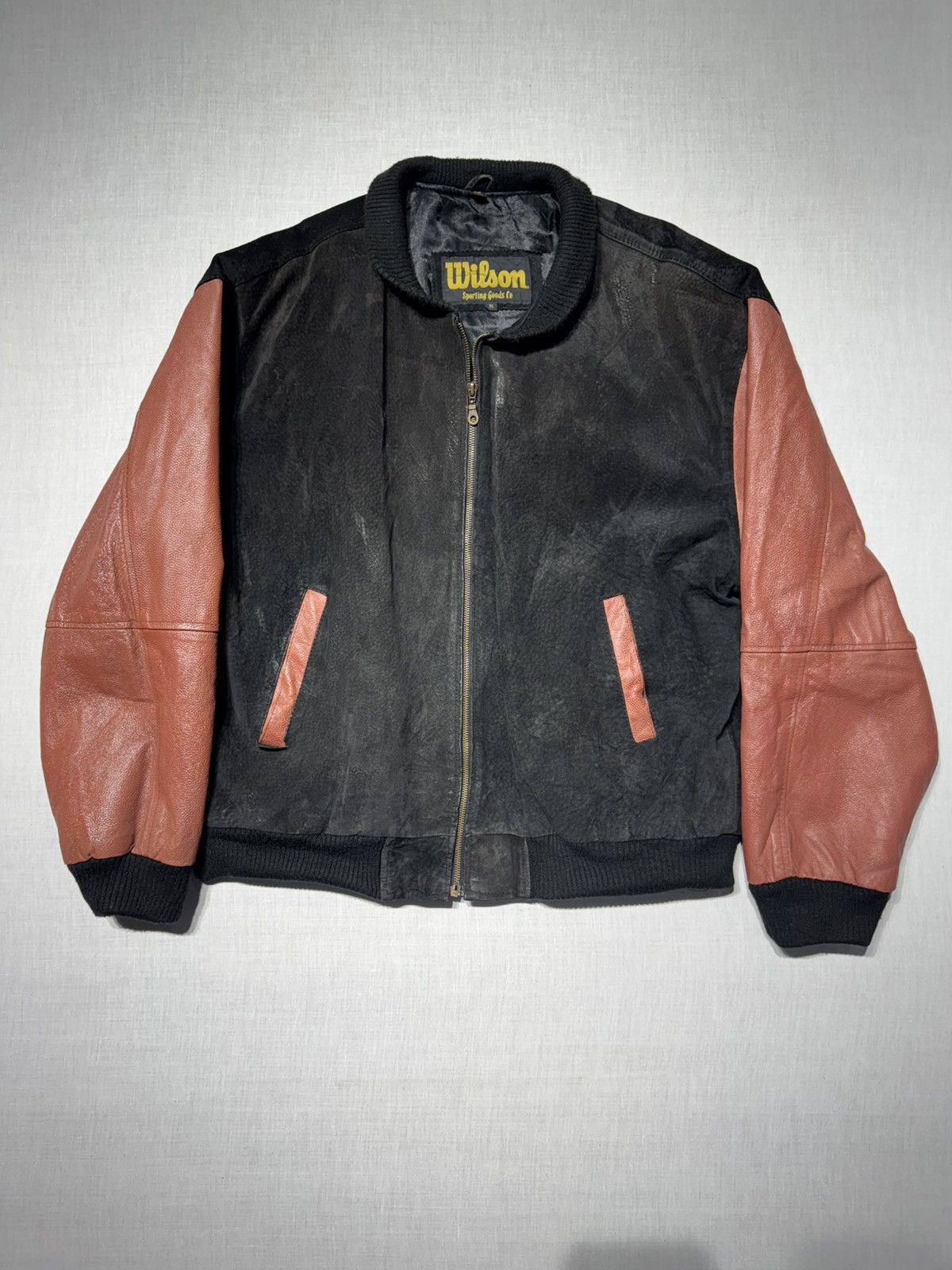 Wilson VINTAGE WILSON NFL SUEDE LEATHER VARSITY JACKET Size US M / EU 48-50 / 2 - 1 Thumbnail
