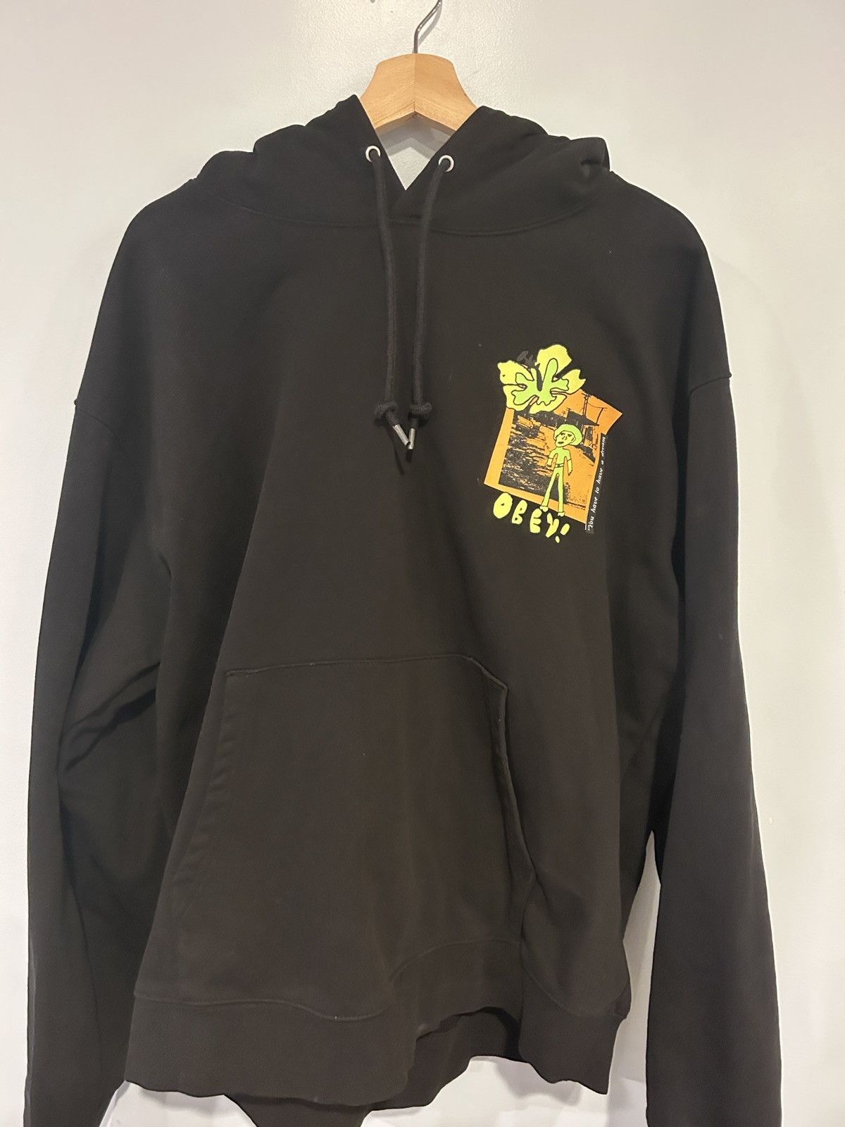 OBEY hoodie You have to have a dream