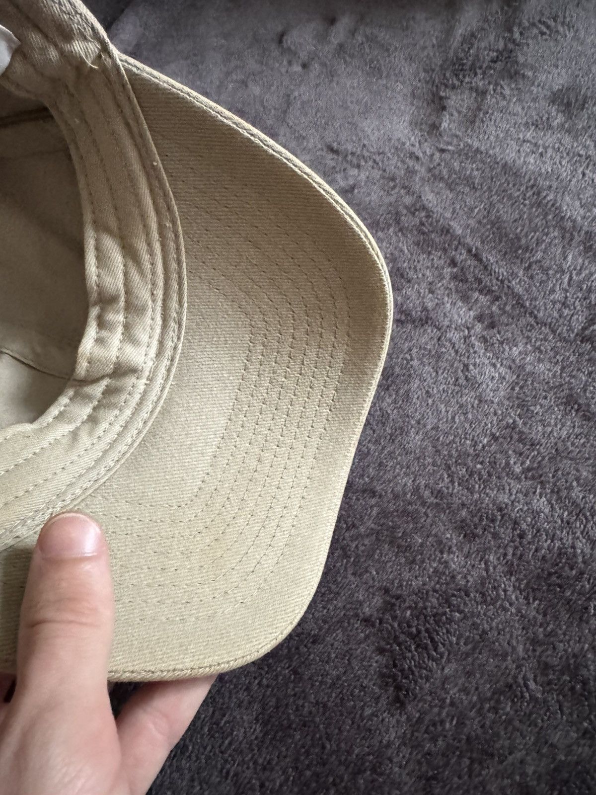 Balenciaga Rare ballenciaga beige cap logo Size ONE SIZE - 7 Thumbnail