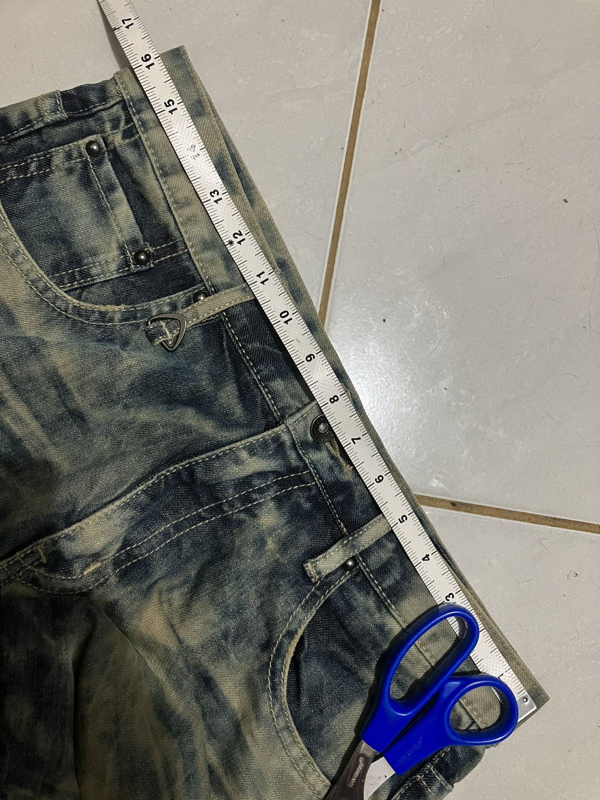Japanese Brand × Vintage × semanticdesign SEMANTIC DESIGN WASHED DENIM Size US 32 / EU 48 - 11 Thumbnail