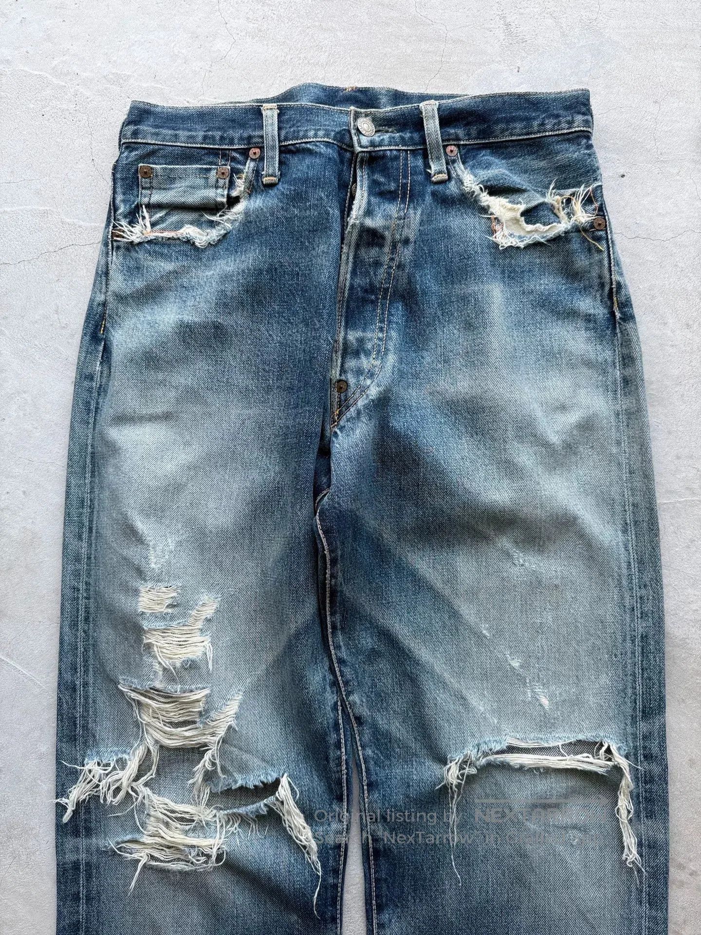 Vintage Vintage 90s Evisu No.2 Jeans. Size US 32 / EU 48 - 4 Thumbnail