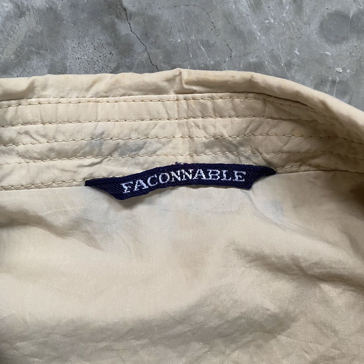Faconnable Vintage 90s Faconnable Bomber riri zipper jacket Size US L / EU 52-54 / 3 - 4 Thumbnail