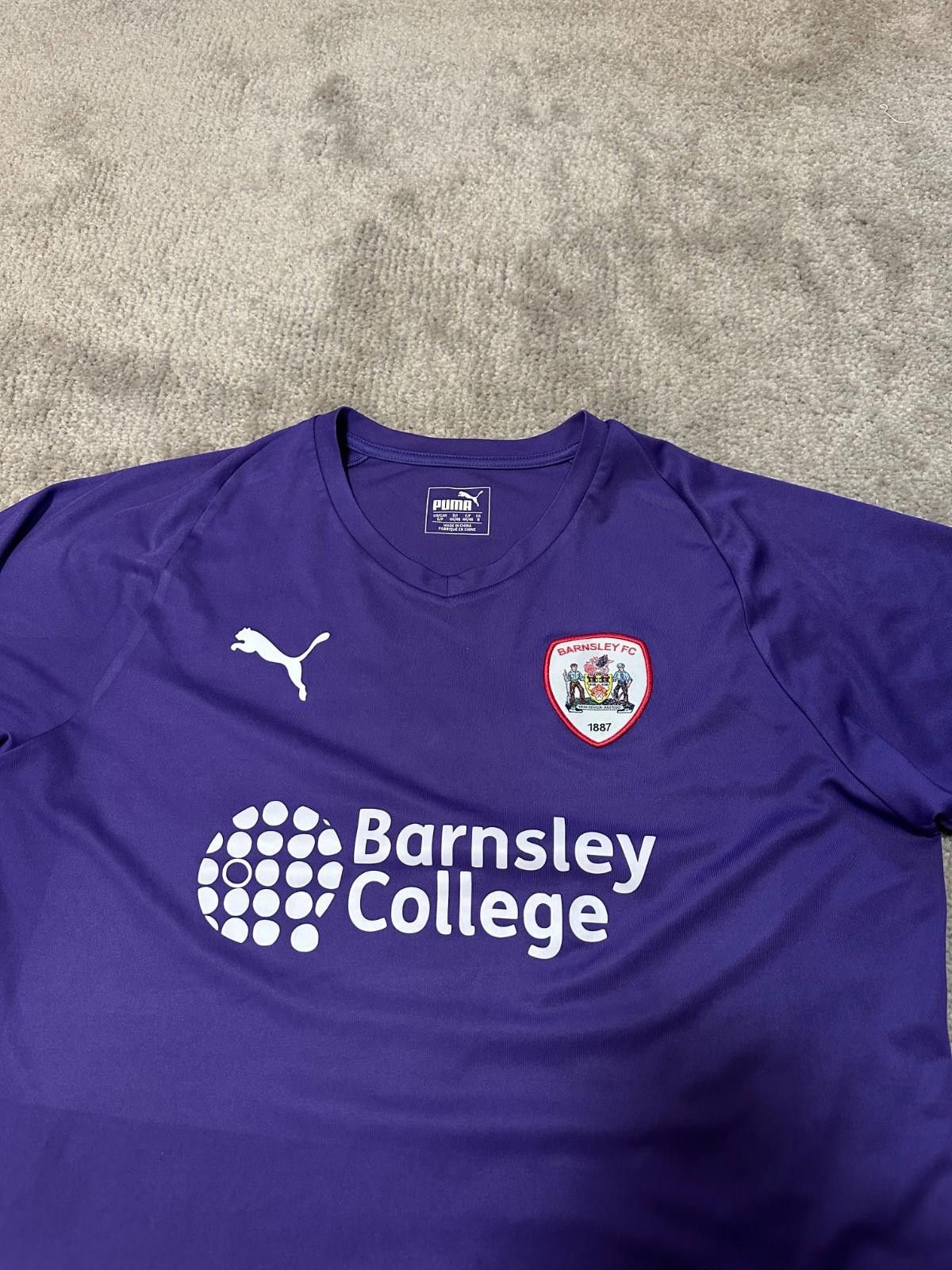 Puma BARNSLEY FC 2014 2015 HOME FOOTBALL SHIRT SOCCER JERSEY PUMA Size US S / EU 44-46 / 1 - 3 Thumbnail