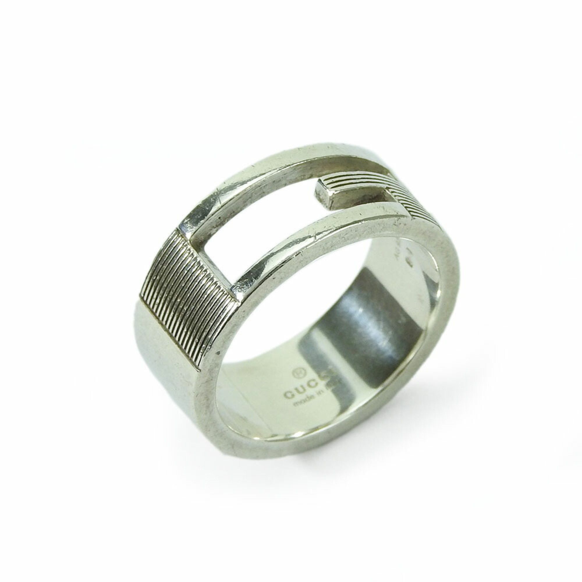 image of Gucci Rings, Silver 925, Approx. 7.5G, Silver, Women's, Men's, Gucci