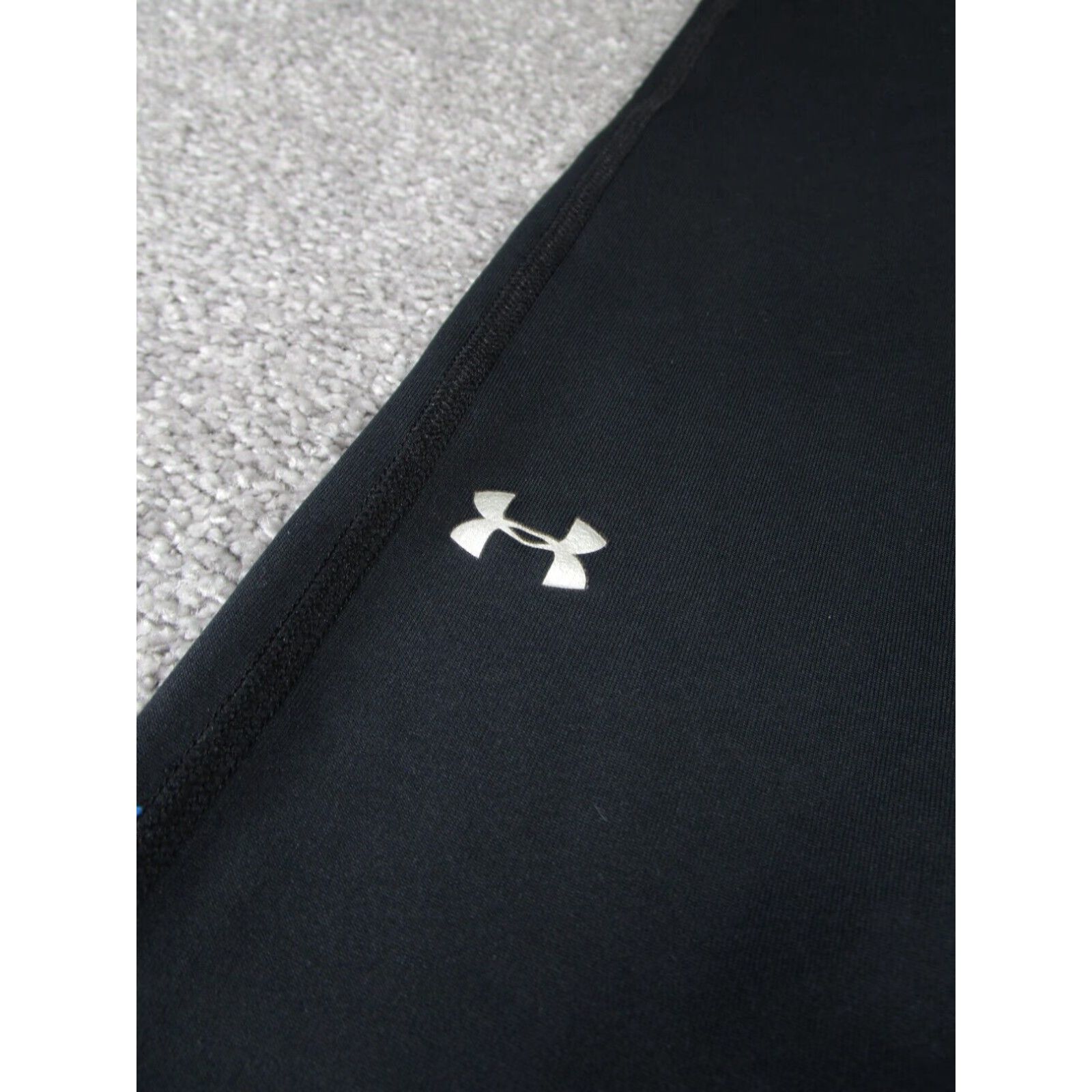 Under Armour Under Armour Womens Leggings XXS Extra Extra Small Boxing Fleece Black Blue Size 24" / US 00 / IT 34 - 3 Thumbnail