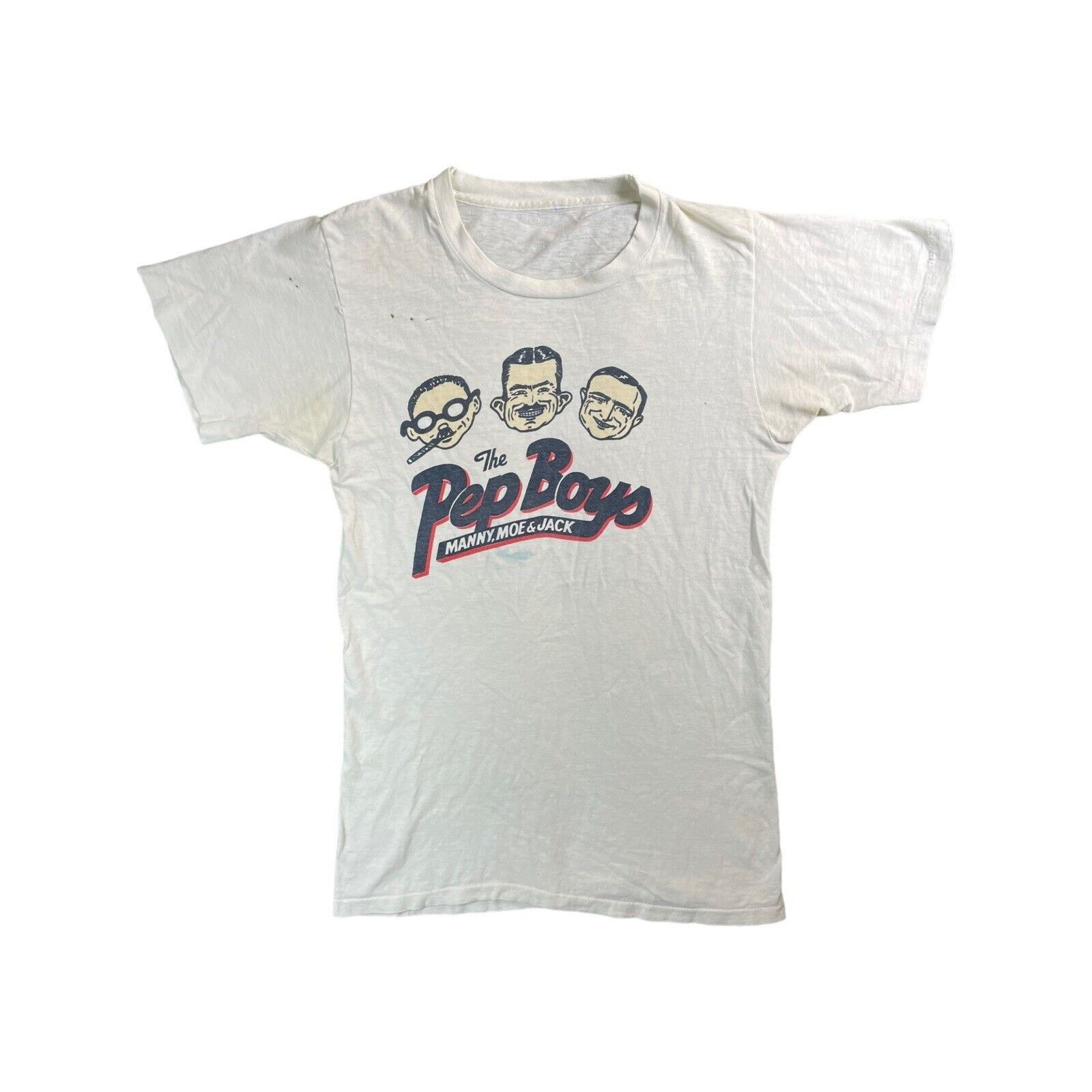 Vintage Vintage 70s Keith Haring Pep Boys Pop Art Medium Shirt USA Size US M / EU 48-50 / 2 - 2 Thumbnail