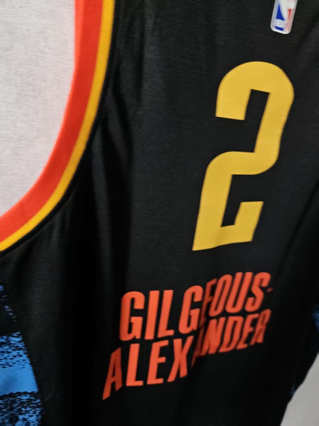 NBA Oklahoma City Thunder #2 Shai Gilgeous-Alexander Jersey Size US L / EU 52-54 / 3 - 4 Thumbnail