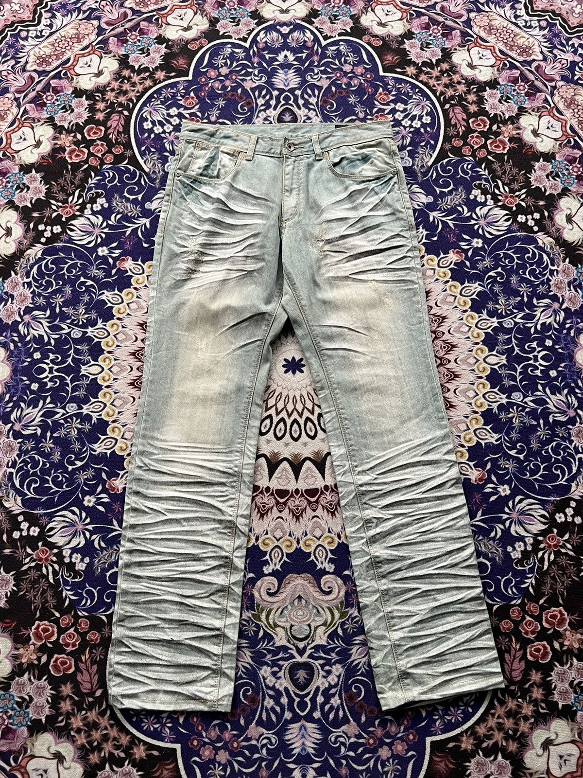 If Six Was Nine Semantic Design Whiskas Wash Japanese Denim Denim Size US 32 / EU 48 - 2 Thumbnail