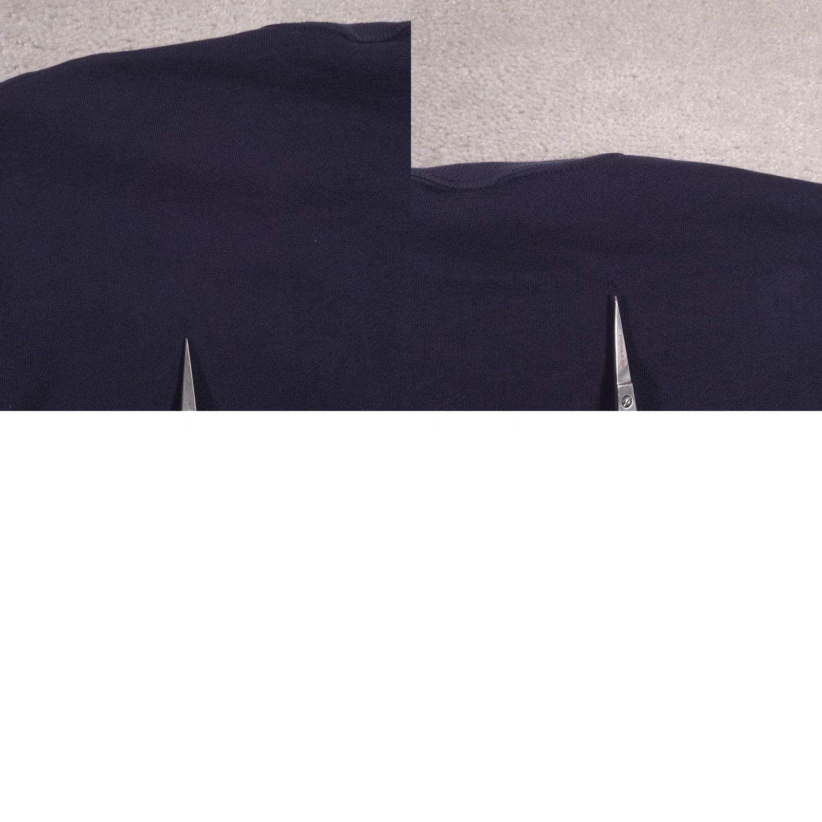 Russell Athletic VINTAGE Russell Athletic Sweatshirt Mens XL Navy Crewneck Paint Stains USA 90s Size US XL / EU 56 / 4 - 10 Thumbnail