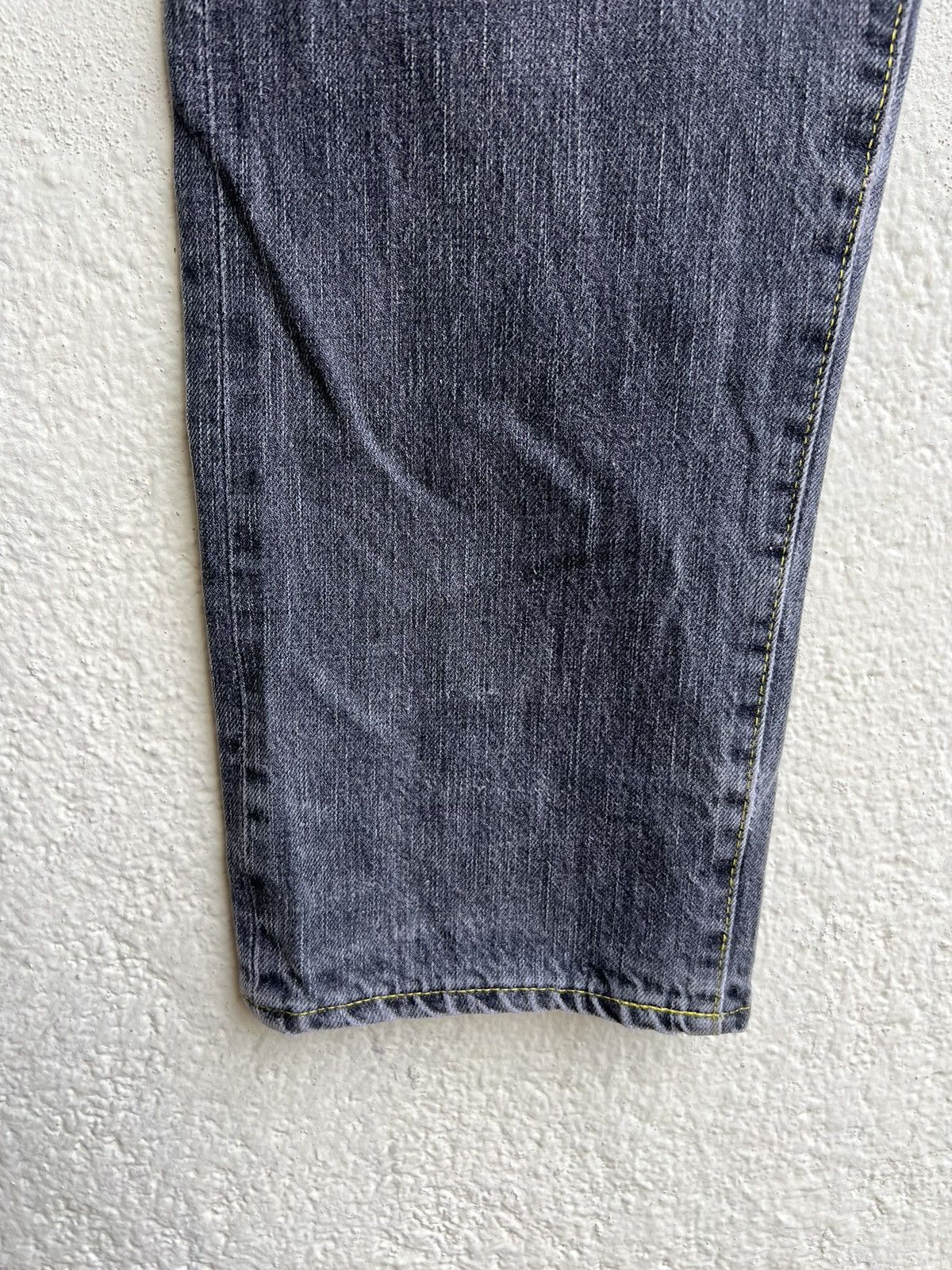 Swagger Vintage Swagger Japan Fade Black Denim Selvedge Jeans Size US 34 / EU 50 - 11 Thumbnail