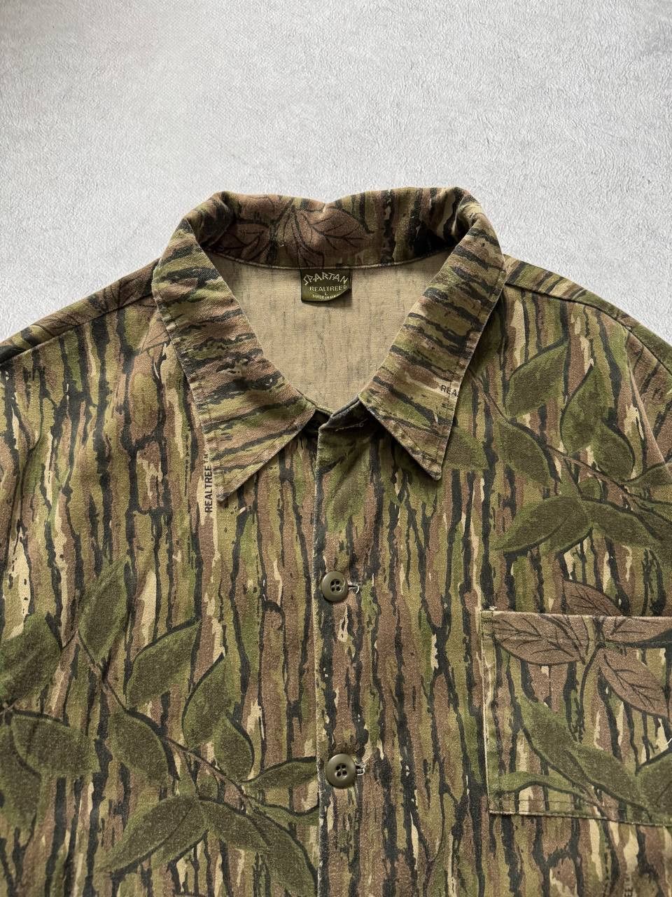Vintage VINTAGE 90s Spartan Realtree Button Up Shirt Long sleeve Size US L / EU 52-54 / 3 - 9 Thumbnail