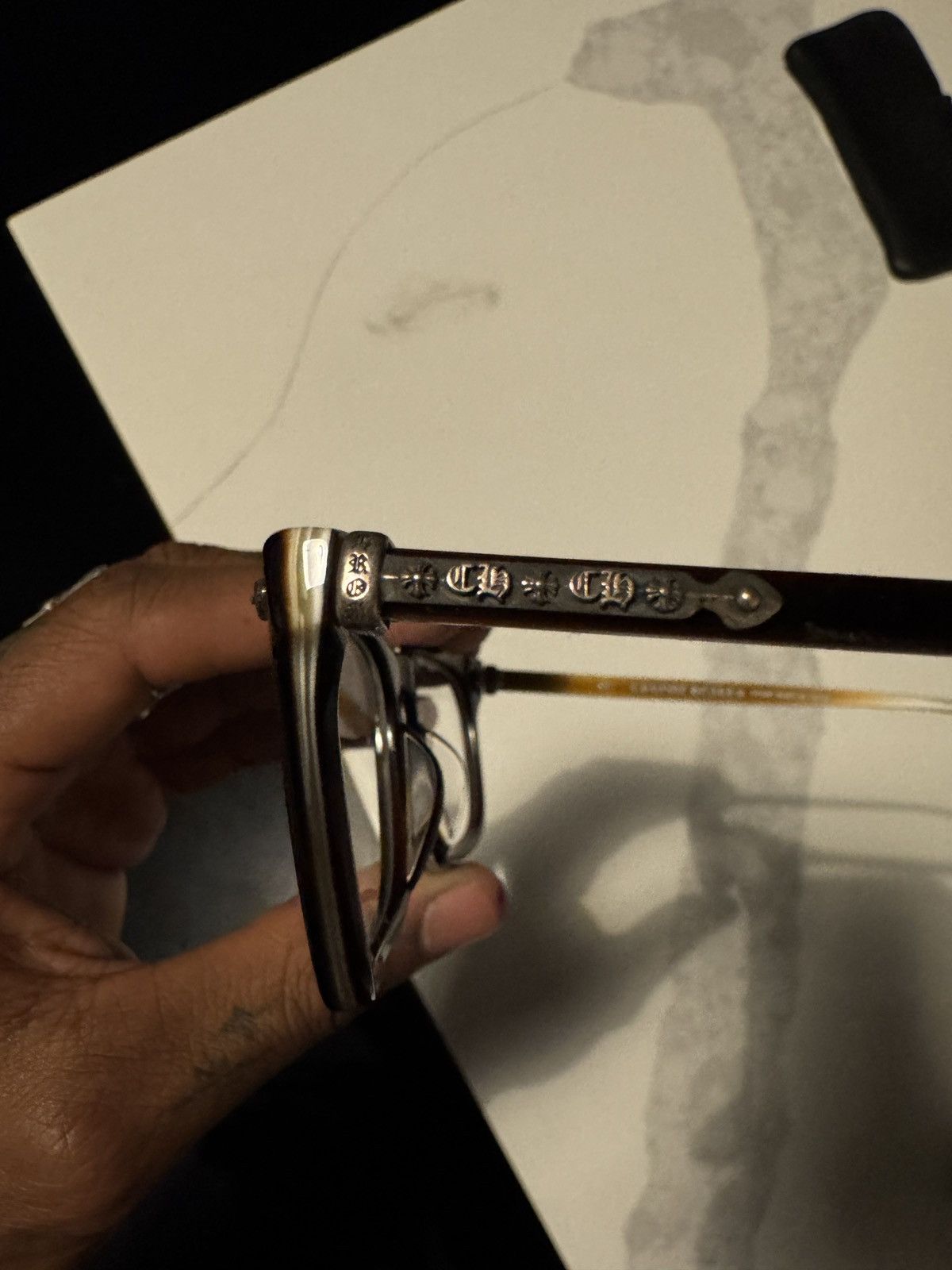 Chrome Hearts Chrome Hearts STIFFIE Frame Size ONE SIZE - 3 Thumbnail