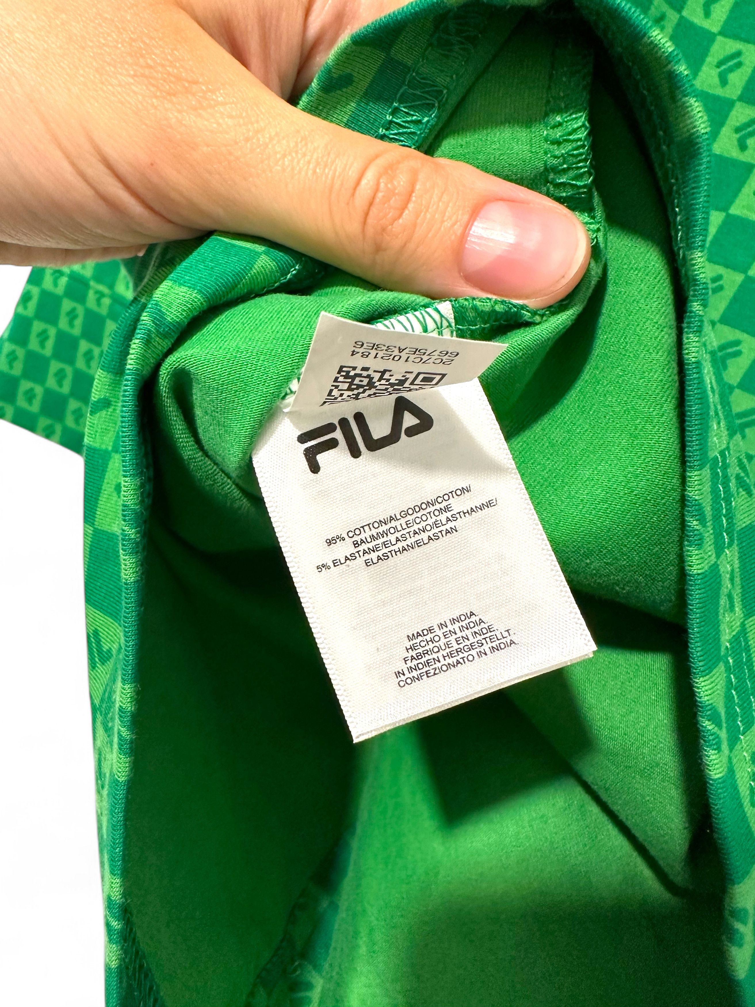 Fila Fila retro mini dress in green (L) Size L / US 10 / IT 46 - 10 Thumbnail