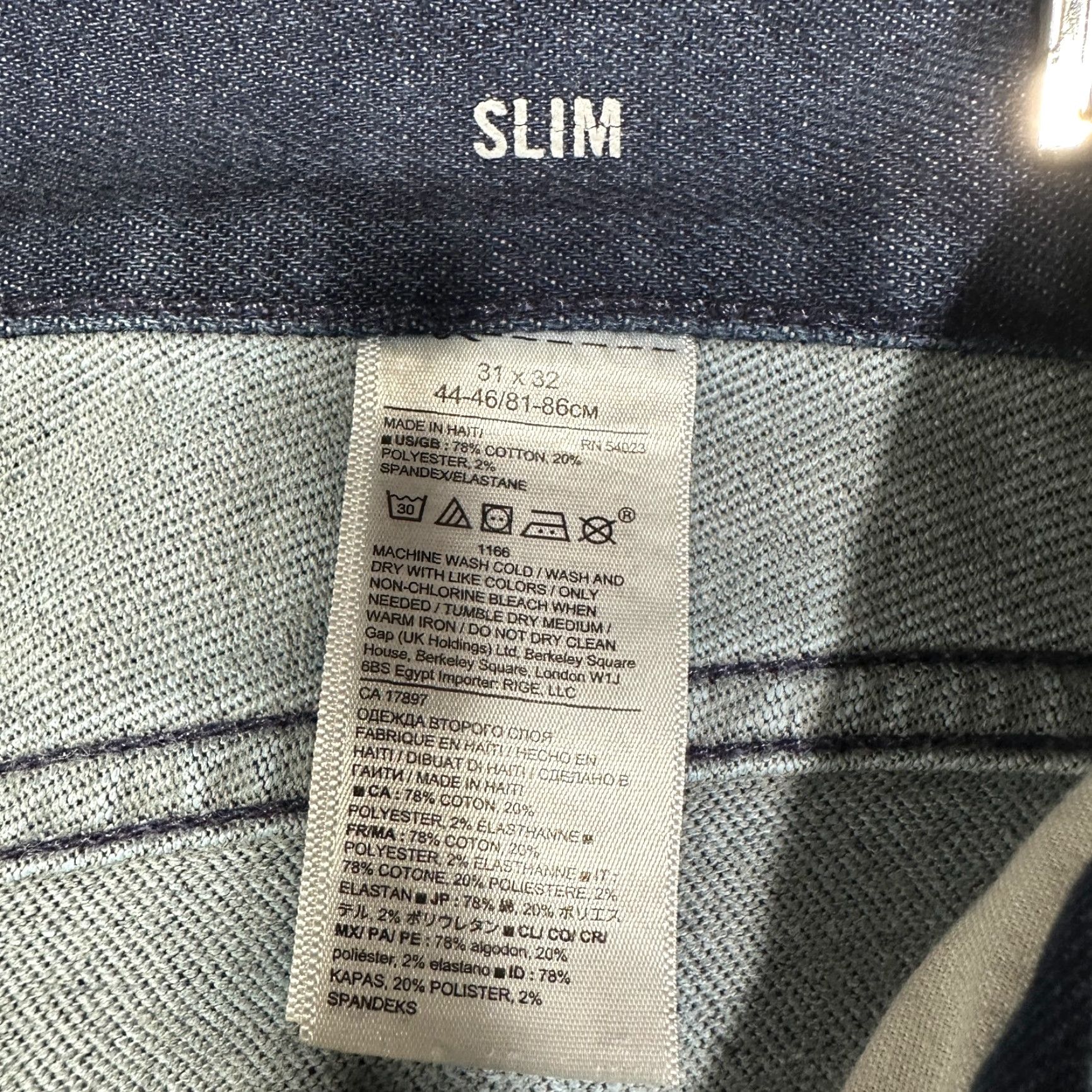 Banana Republic Banana Republic Jeans Mens 31 The Traveler Slim Fit Pockets Cotton Stretch Jeans Size US 31 - 6 Thumbnail