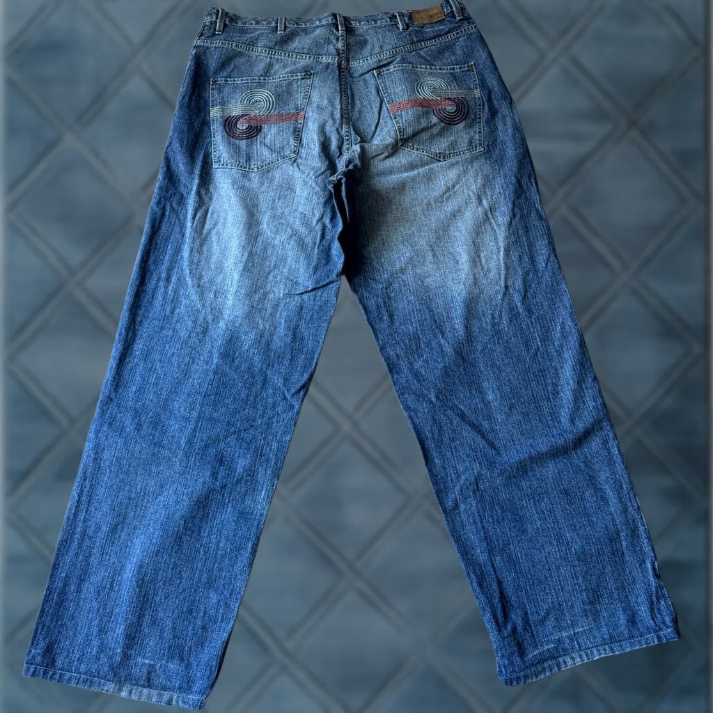 Sean John VINTAGE Sean John Jeans Mens 42 T Tall Blue Denim Straight Loose Hip Hop Grunge Special: 90s Theme Size US 42 / EU 58 - 1 Thumbnail