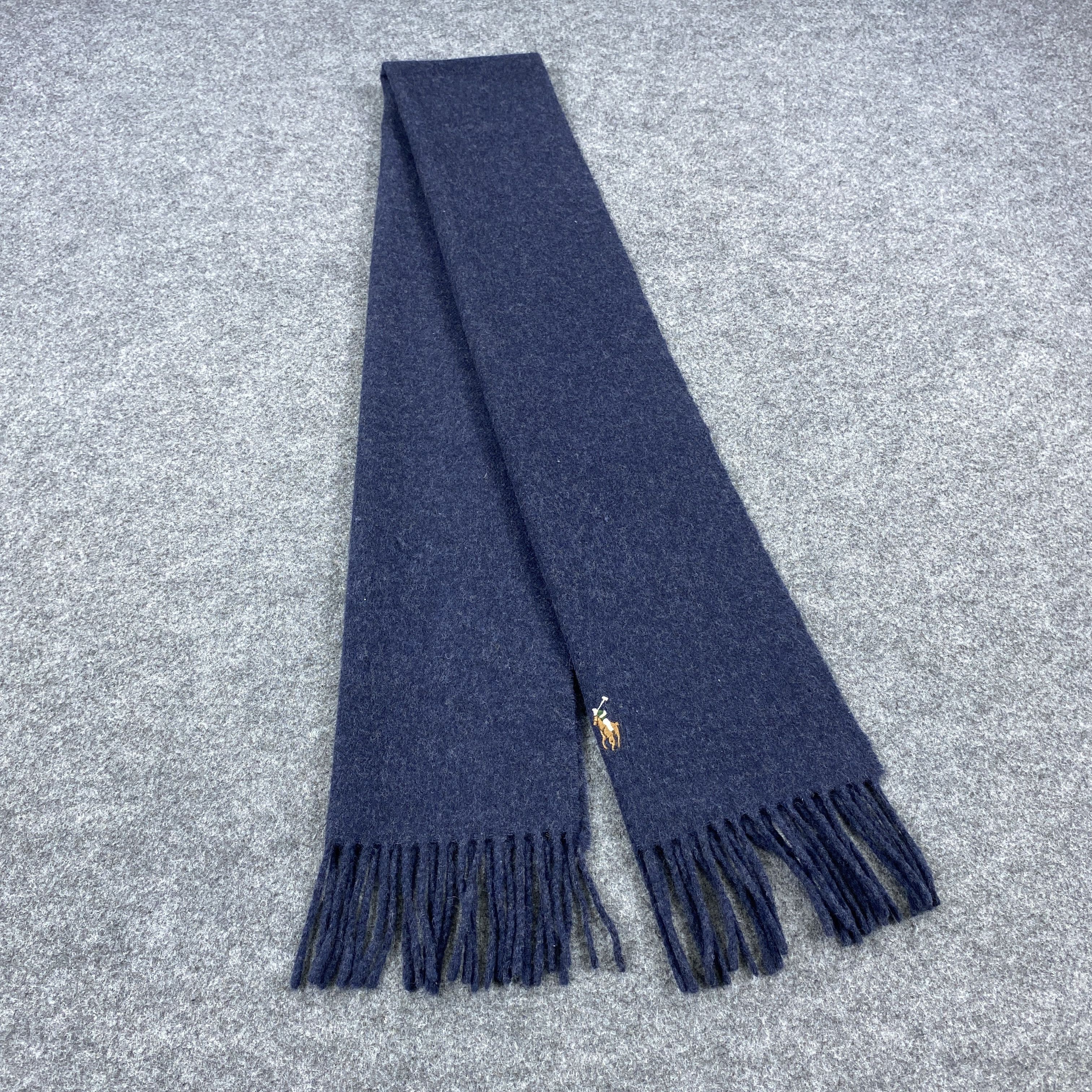 Polo Ralph Lauren × Vintage GF10693 Polo Ralph Lauren Scarf Neck Wear Muffler Nova Check Size ONE SIZE - 1 Thumbnail