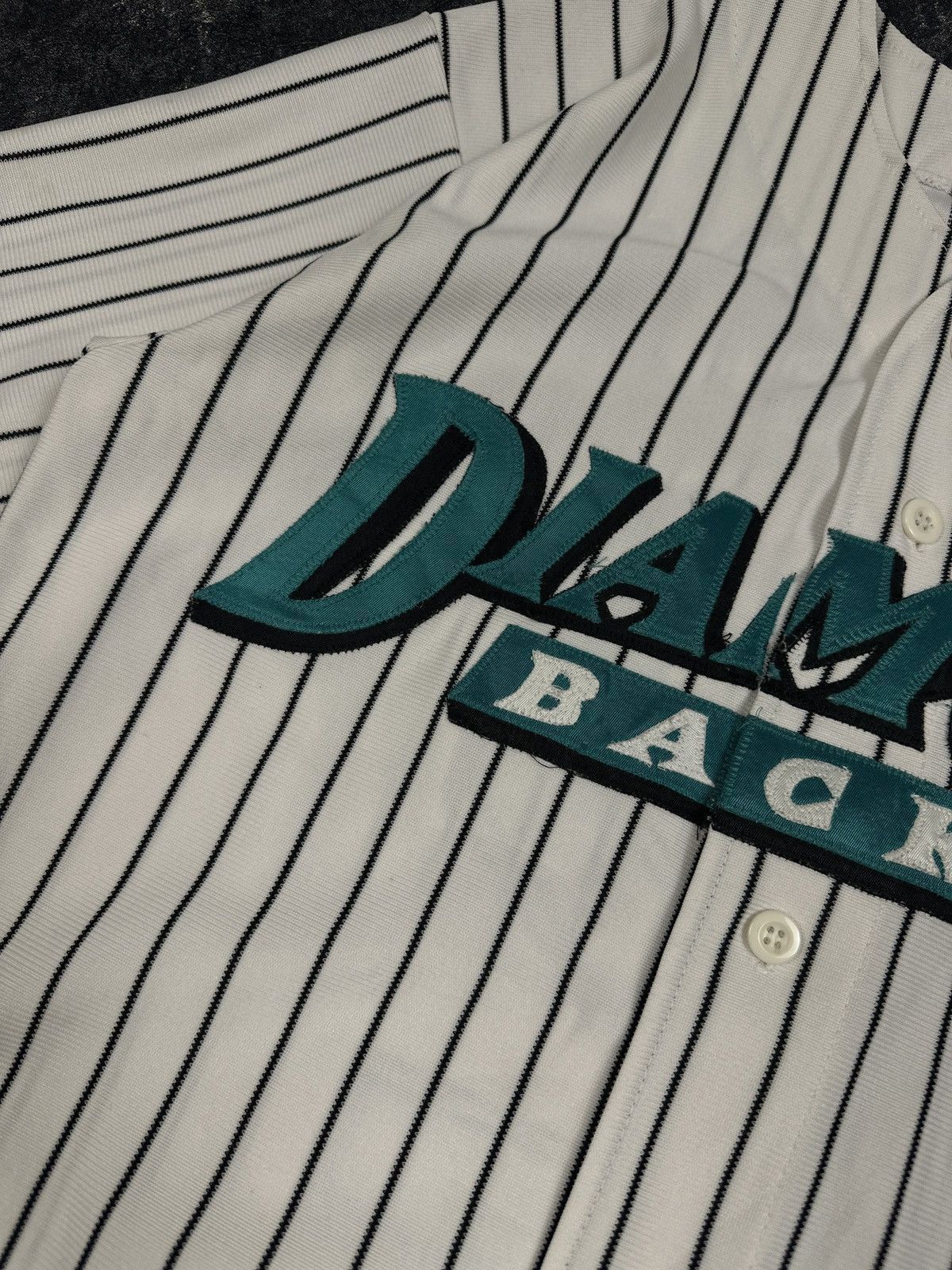 MLB Vintage 90s Arizona Diamond Backs MLB Teamwork Jersey Size US L / EU 52-54 / 3 - 6 Thumbnail