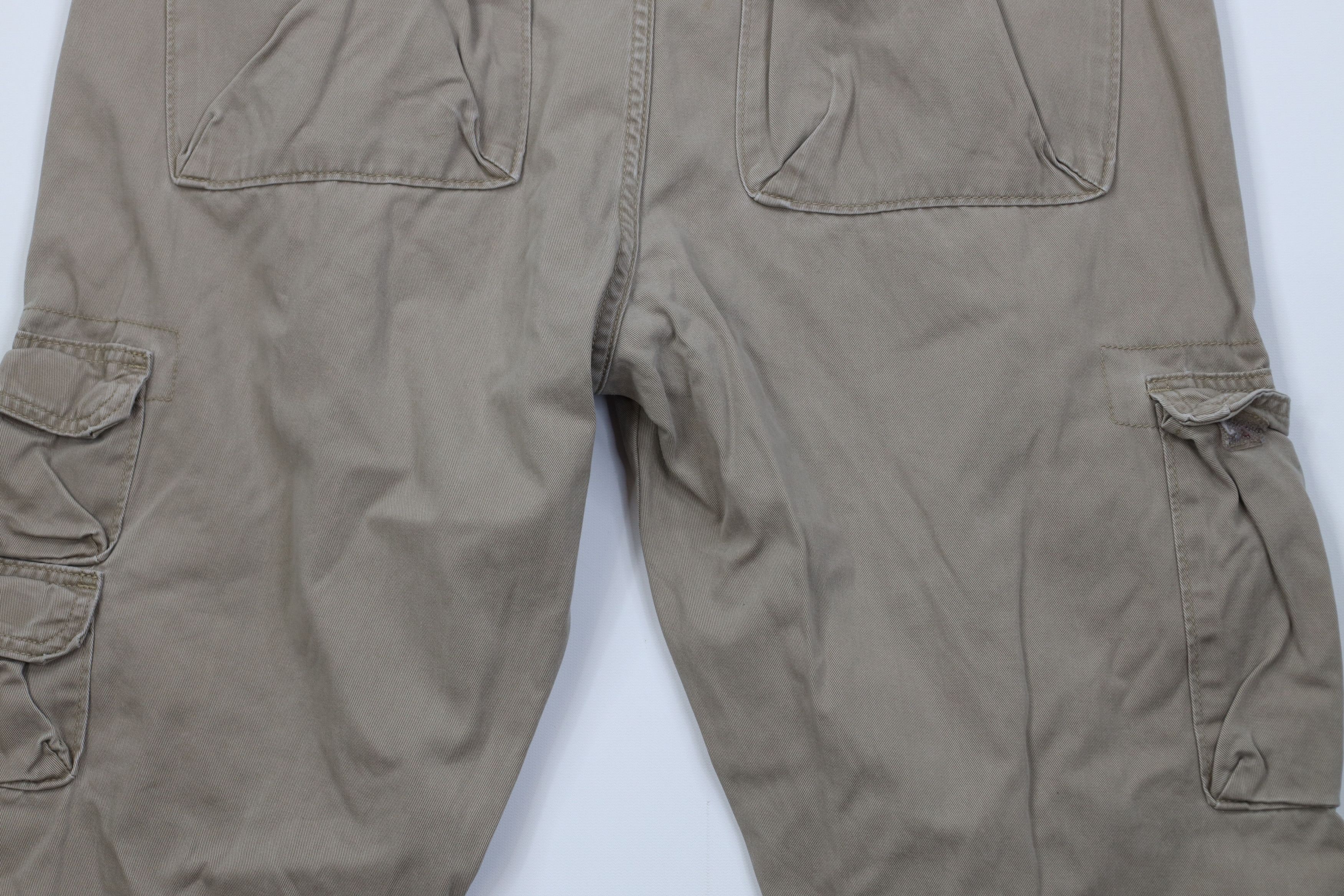 Wrangler Vintage Y2K Wrangler Wide Leg Cargo Pants Trousers Khaki Size US 38 / EU 54 - 12 Thumbnail