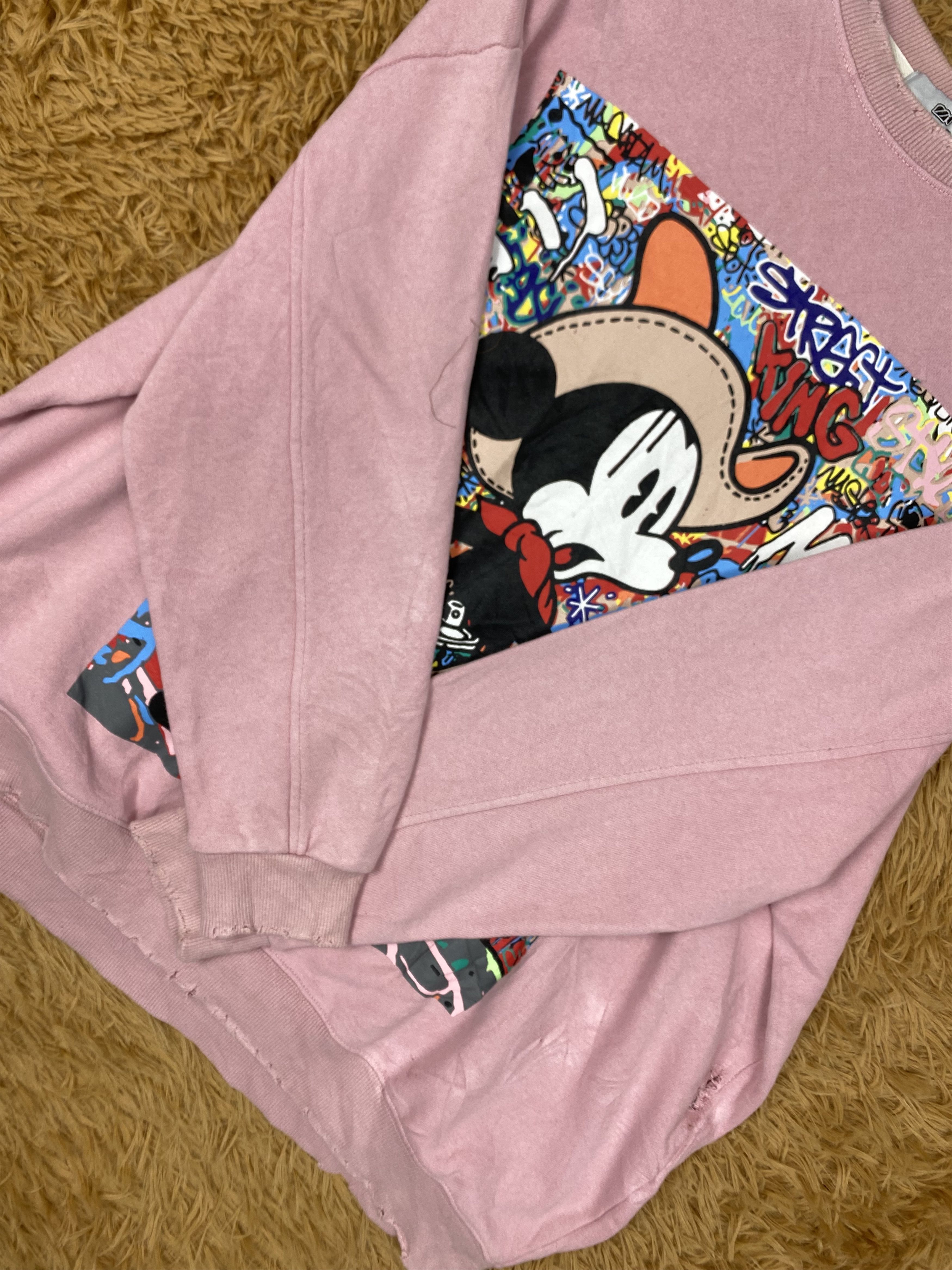 Mickey Mouse Vintage Mickey Mouse Sweatshirts PS0326 Size US L / EU 52-54 / 3 - 5 Thumbnail