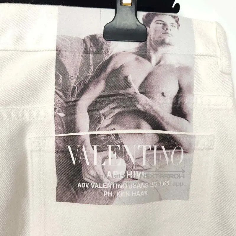 Valentino Valentino White Cotton Casual Pants for Men . Size US 32 / EU 48 - 5 Thumbnail