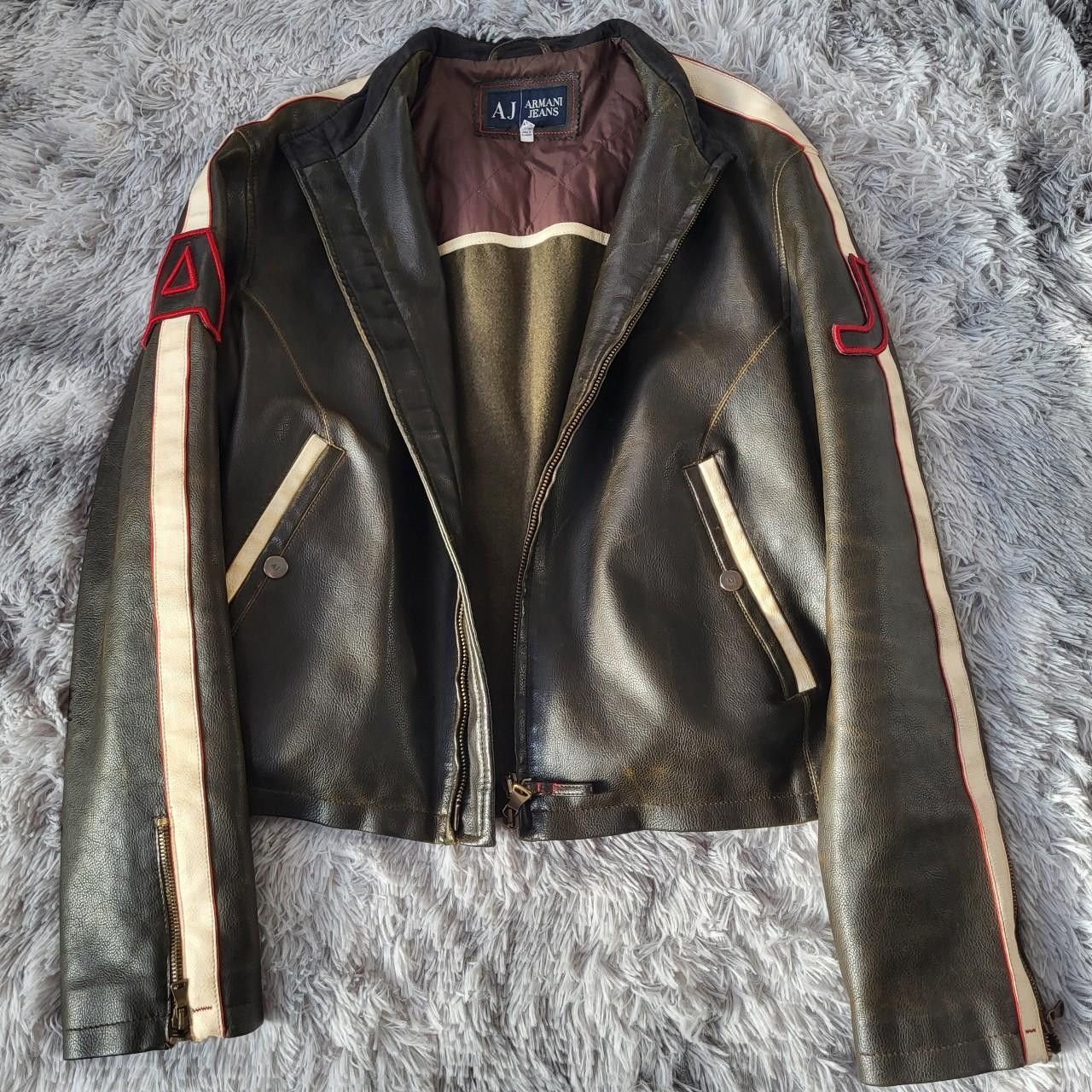 Armani Armani Jeans Vintage Jacket for Men, 2000s, Size 54 L-XL Size US L / EU 52-54 / 3 - 1 Thumbnail