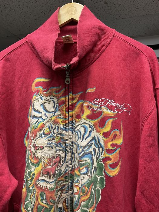 Ed hardy hoodie xxl hot sale