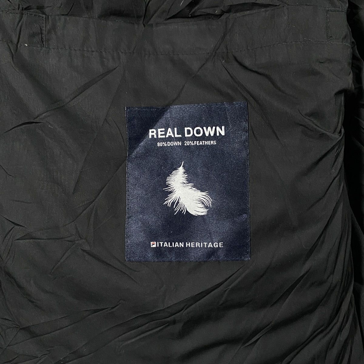 Fila Fila White Line Real Down Black Jacket Size US M / EU 48-50 / 2 - 10 Thumbnail