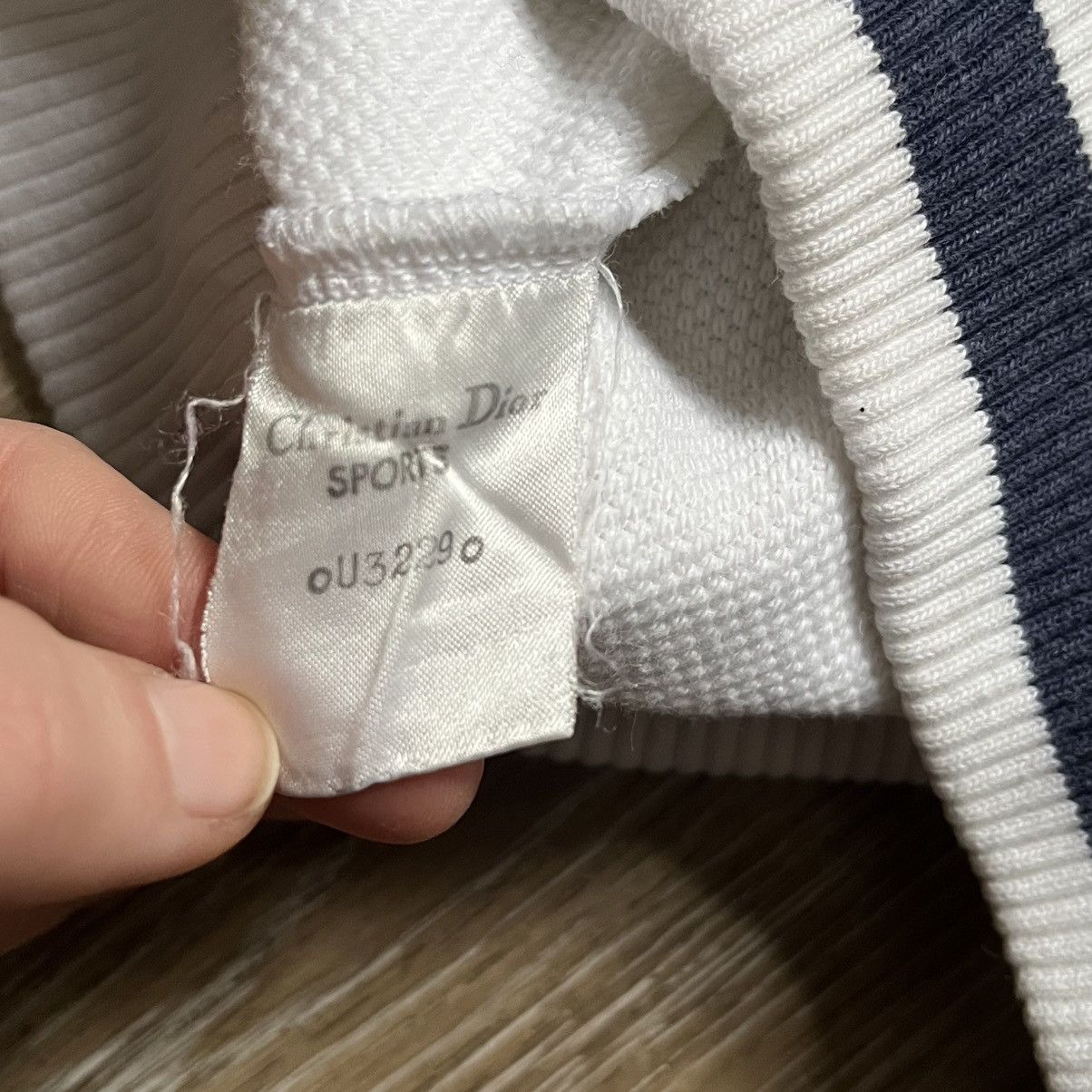 Dior vintage christian dior 1/4 button up sweatshirt Size US M / EU 48-50 / 2 - 7 Thumbnail