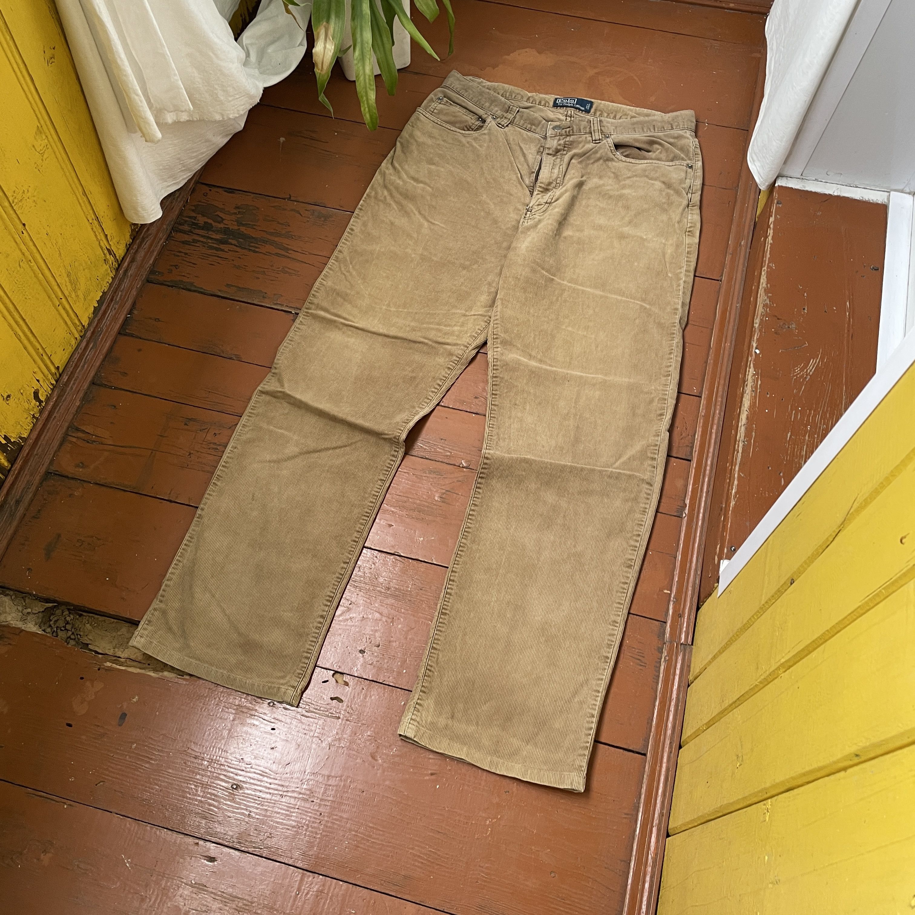 Polo Ralph Lauren Polo Ralph Lauren Custom Pants skeleton love bone faded Size US 33 - 8 Thumbnail