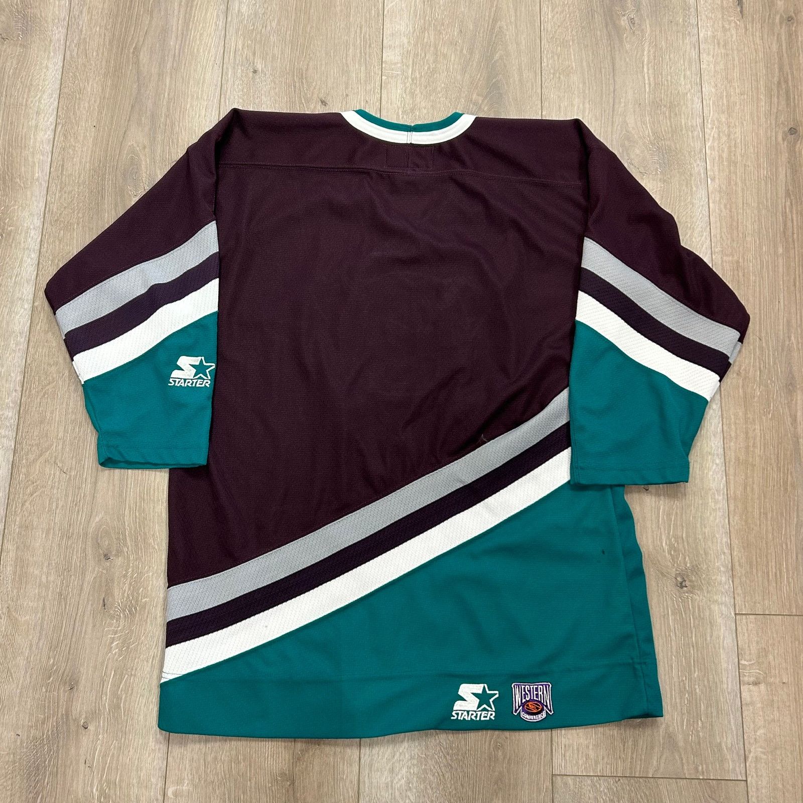 Starter Vintage Starter Anaheim Mighty Ducks Hockey Jersey Size L/XL Size US L / EU 52-54 / 3 - 5 Thumbnail