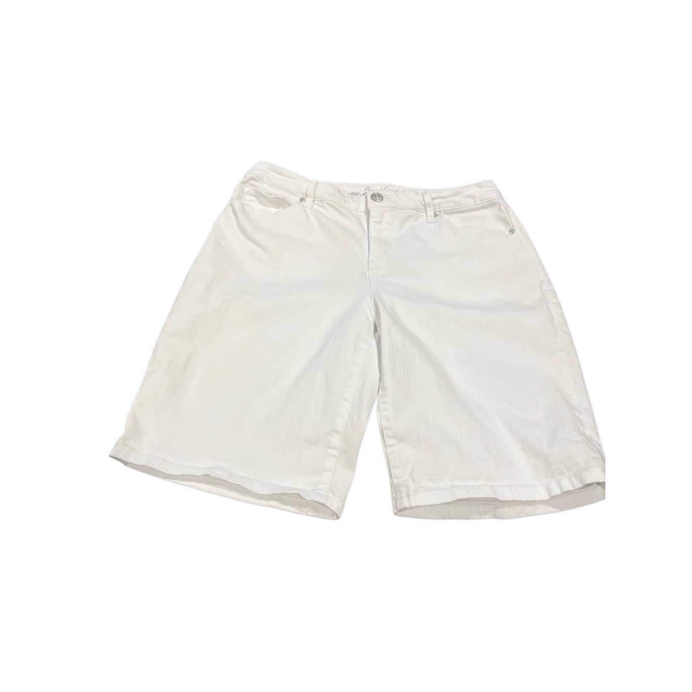 Gloria Vanderbilt Gloria Vanderbilt extreme White pullover shorts size 10 Size 32" / US 10 / IT 46 - 1 Thumbnail