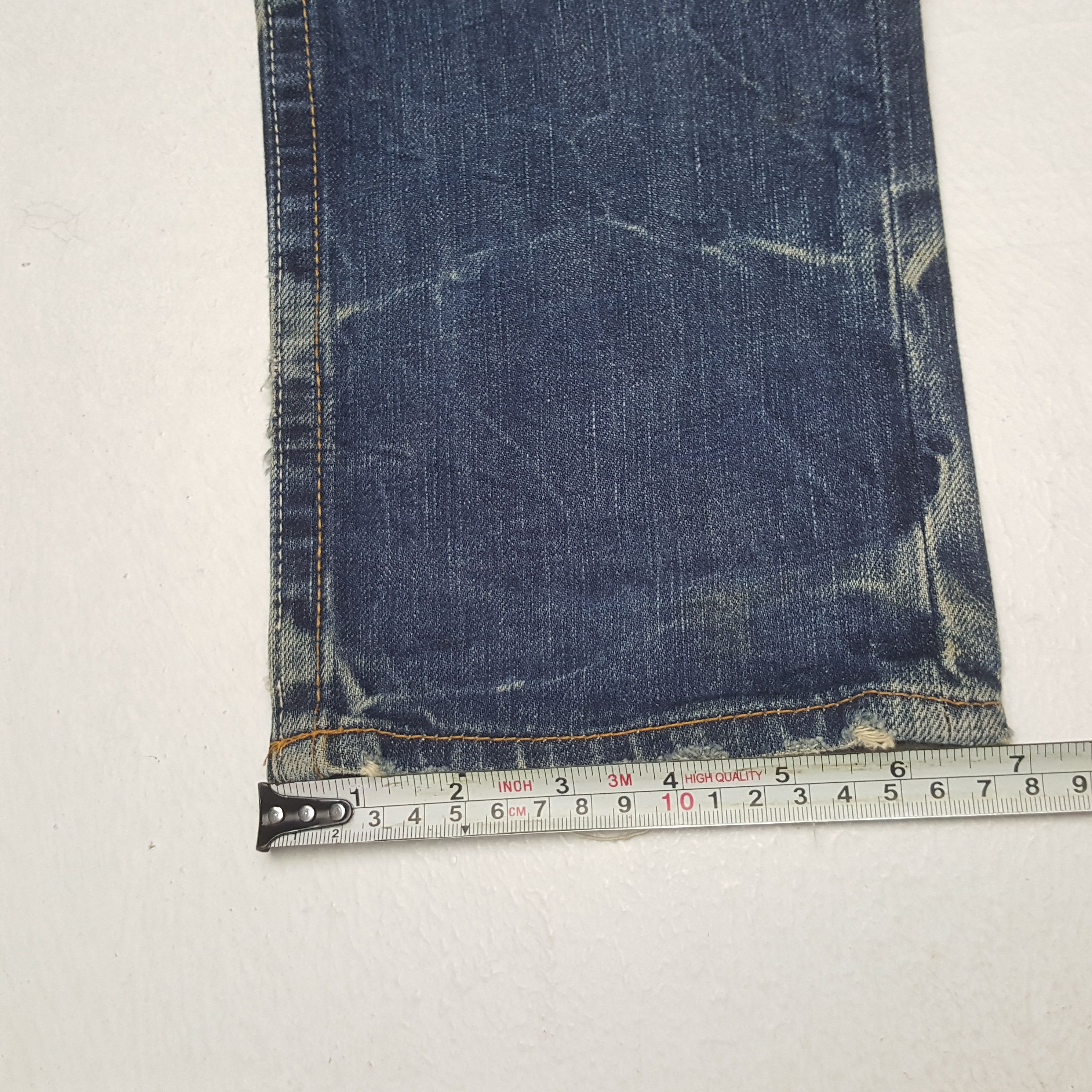 Hysteric Glamour × Japanese Brand × Vintage HYSTERIC GLAMOUR Japanese Brand Streetwear Custom Art Jeans Size 30" / US 8 / IT 44 - 11 Thumbnail