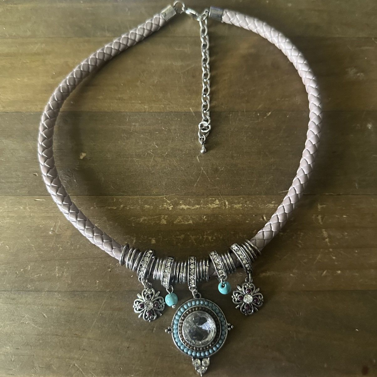 Other Southwestern braided sliding charms pendant necklace Size ONE SIZE - 2 Thumbnail