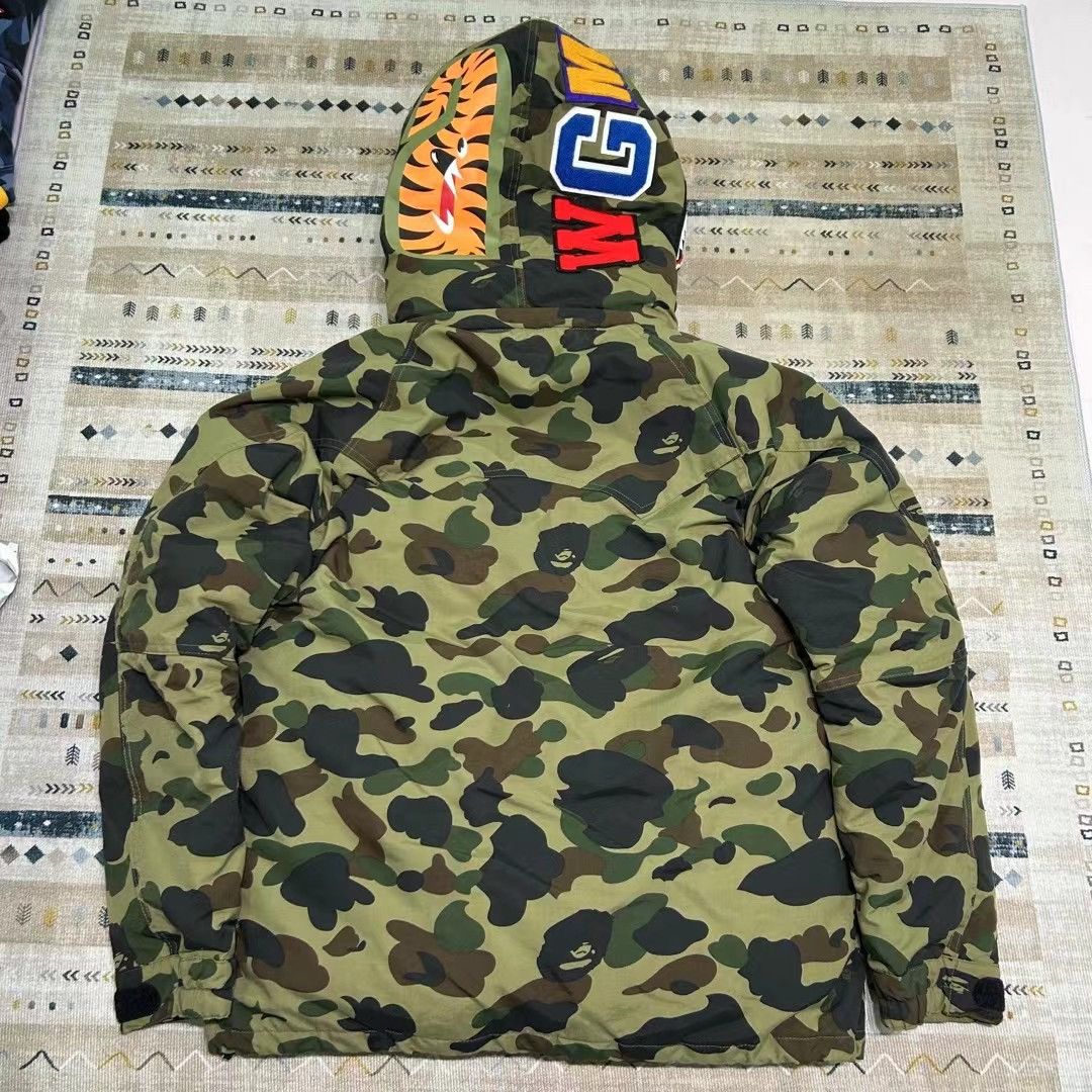 Bape BAPE CAMO SHARK DOWN JACKET Size US M / EU 48-50 / 2 - 2 Thumbnail