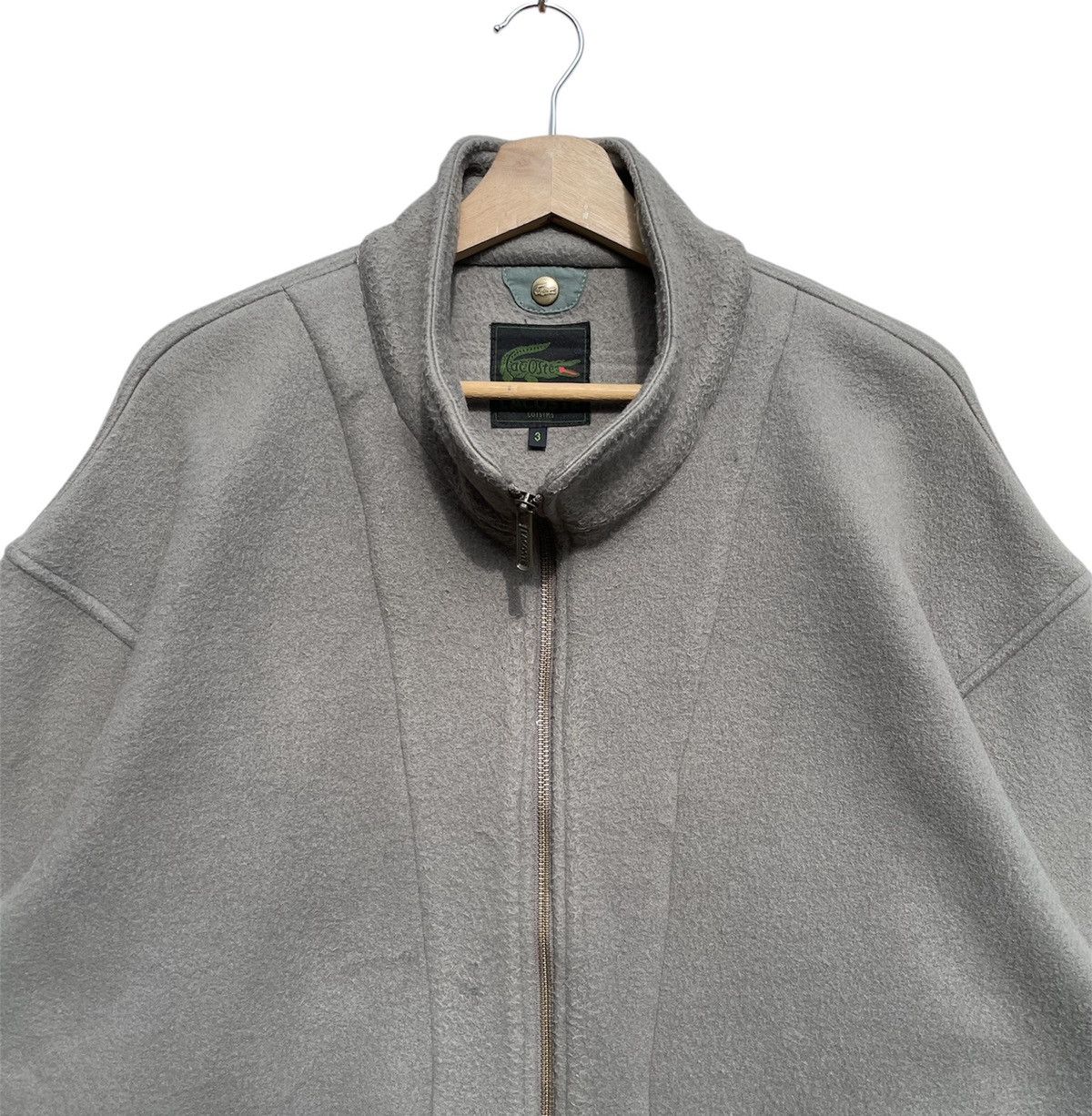 Lacoste 🔥Accept Binding Offer🔥 Lacoste Zip - Up Fleece Jacket Size US XL / EU 56 / 4 - 4 Thumbnail