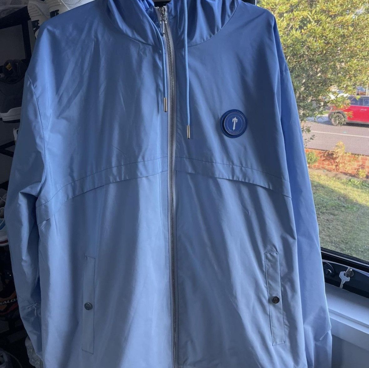 Trapstar London Trap star blue gradient spray jacket Size US XL / EU 56 / 4 - 2 Thumbnail