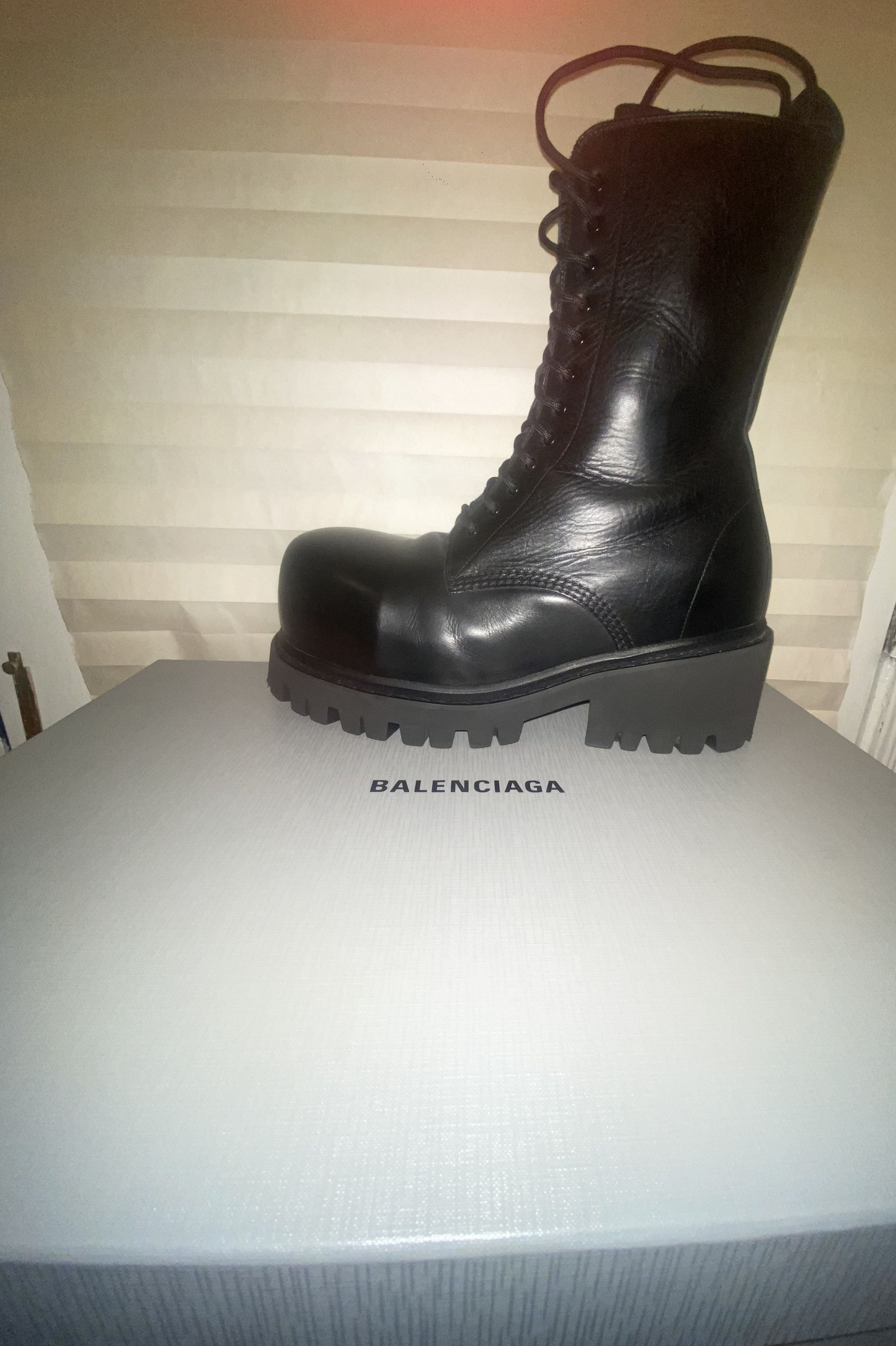 Balenciaga Balenciaga Stomper Boot Size US 11.5 / EU 44-45 - 2 Thumbnail