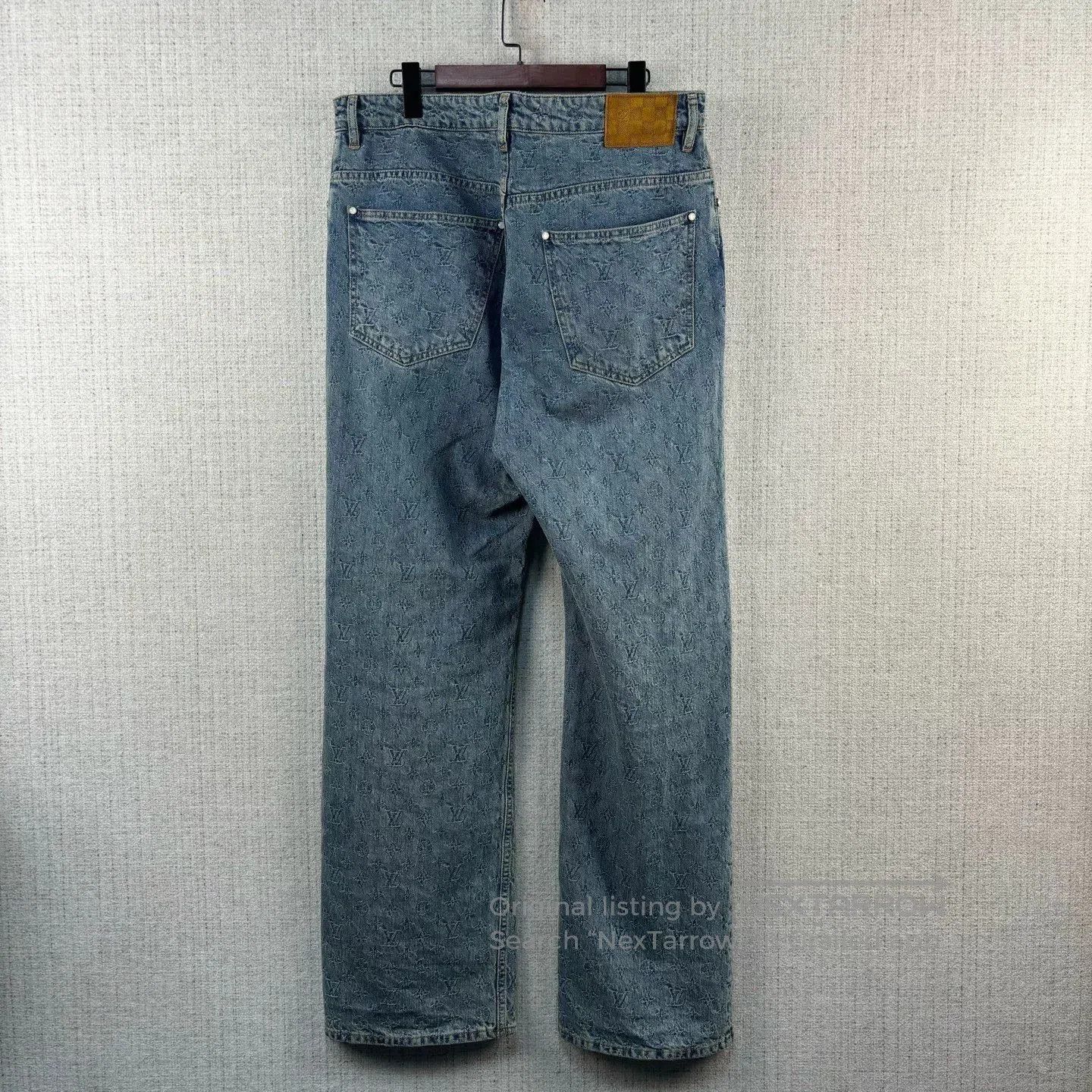 Louis Vuitton Louis Vuitton FW24 Monogram Denim Jeans. Size US 33 - 3 Thumbnail