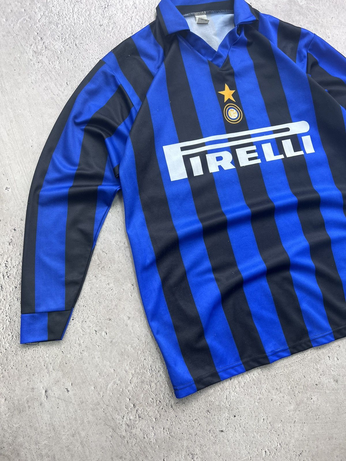 Vintage FINAL DROP Inter Milan Soccer Jersey Tee Blokecore Y2K Size US M / EU 48-50 / 2 - 2 Thumbnail