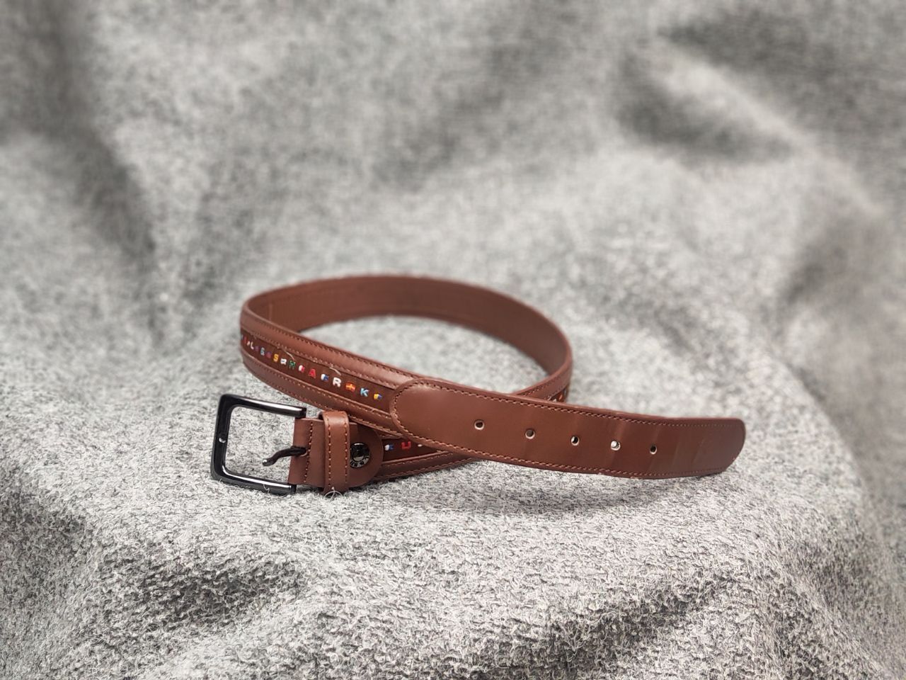 Paul & Shark Vintage Paul Shark Design Multi Logo Mens casual Belt Size ONE SIZE - 6 Thumbnail