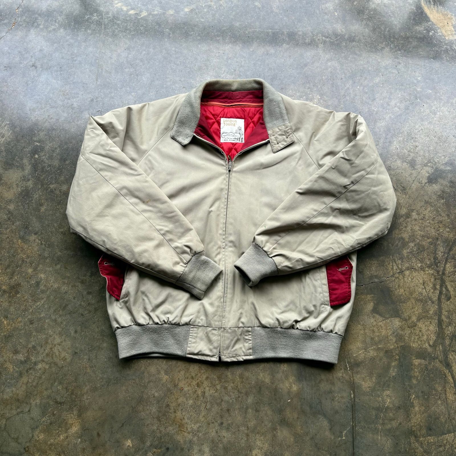 Vintage London Fog Lined Jacket