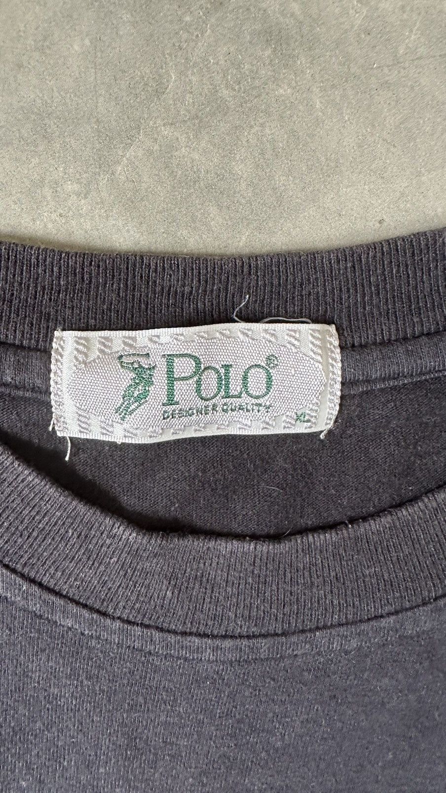 Vintage VINTAGE POLO LANCERS DAN CODNEY WELL FADED TEE Size US XL / EU 56 / 4 - 4 Thumbnail